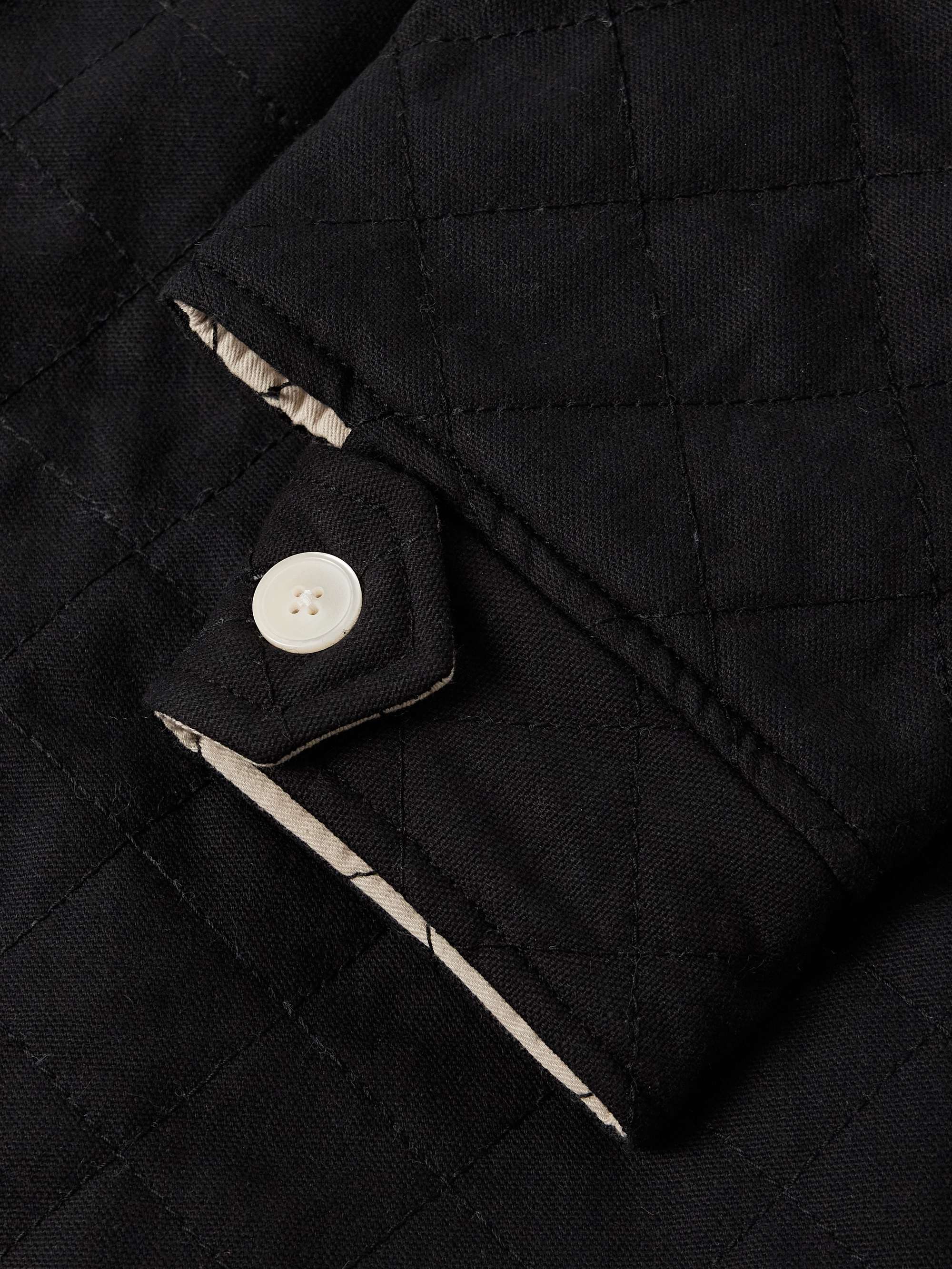 Bloomstein Reversible Printed Quilted Cotton-Twill Jacket view