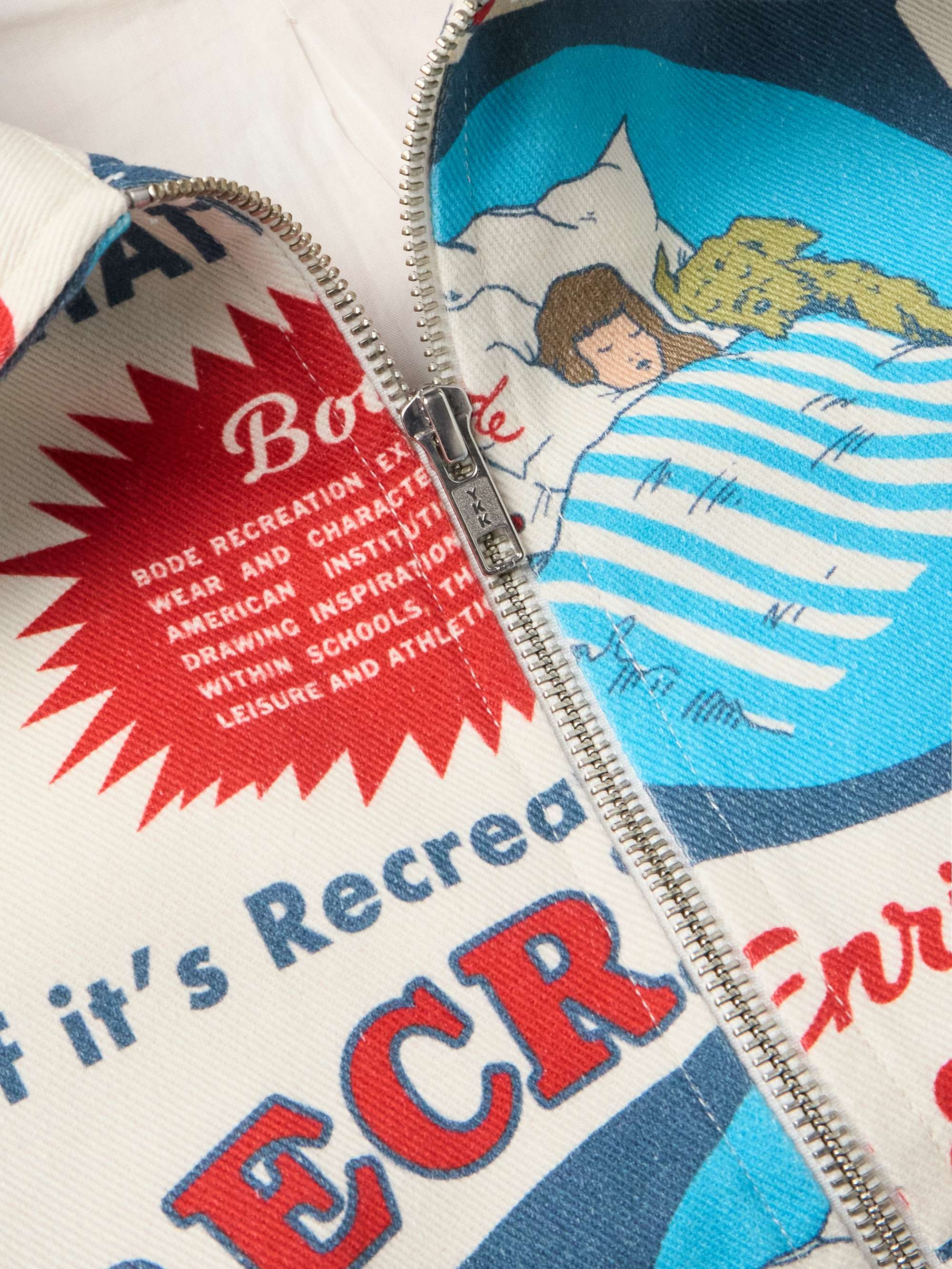 Rec. Enrichment Printed Cotton-Twill Jacket view