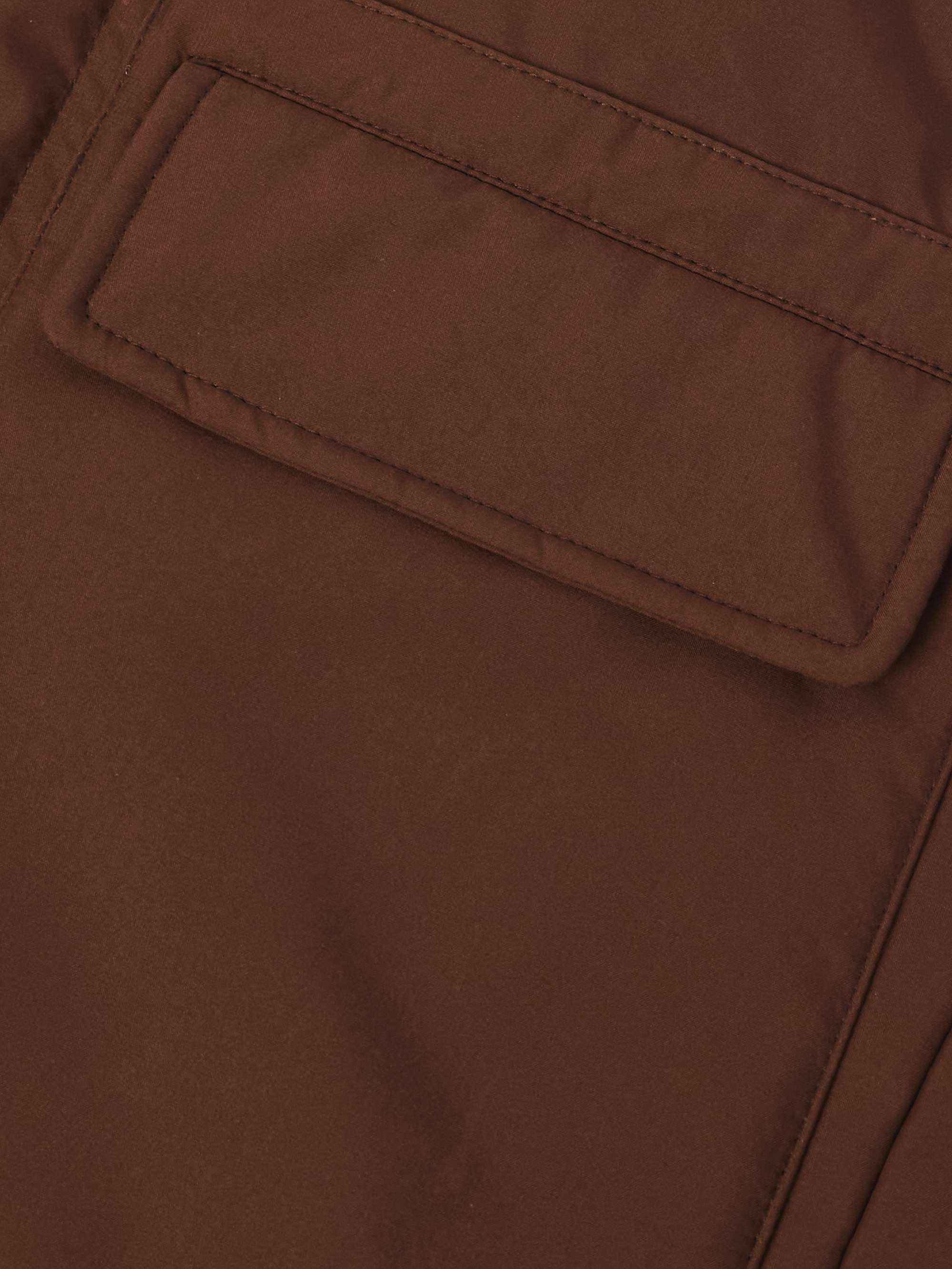 Padded Silk Shirt Jacket view