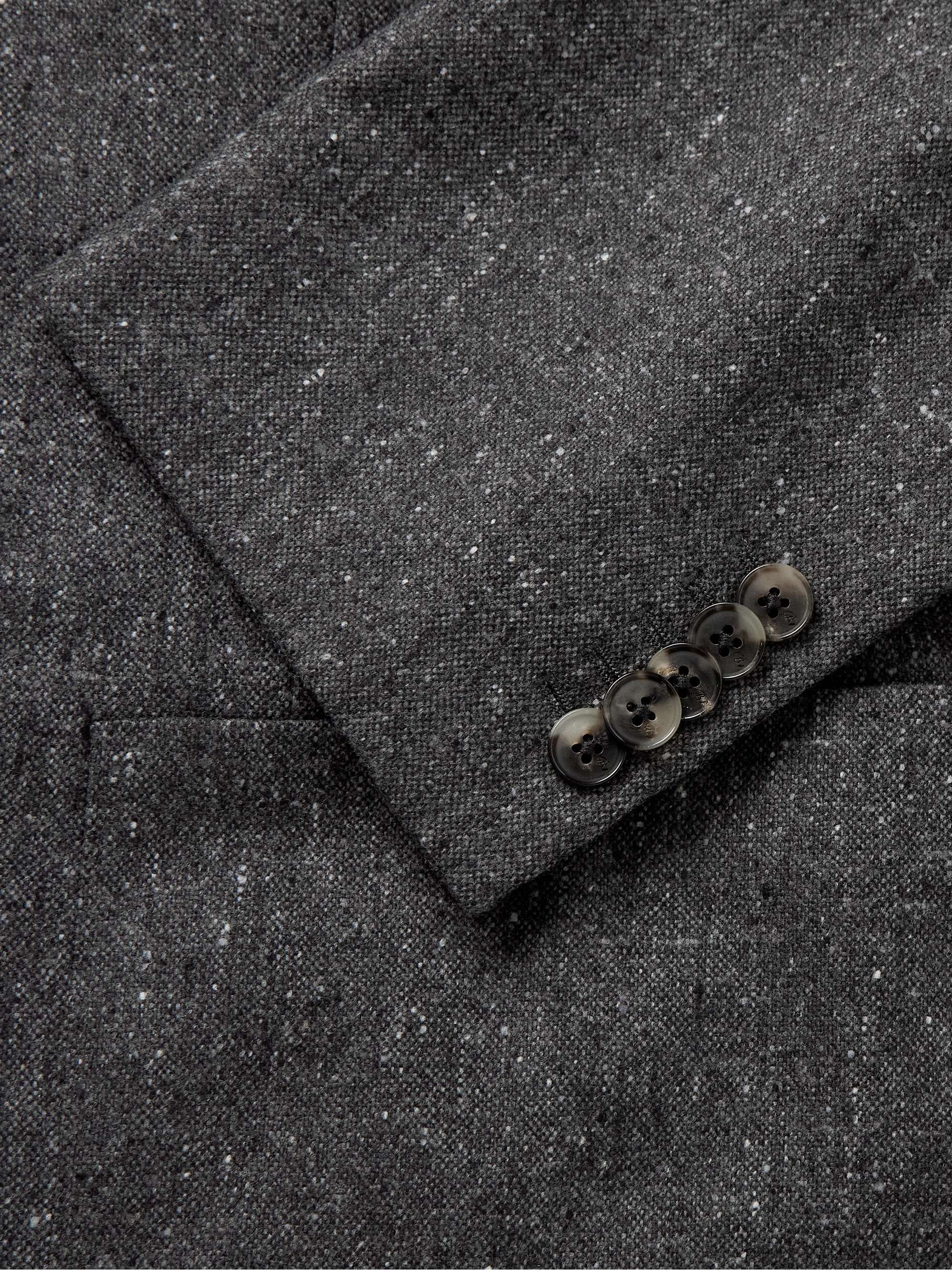Double-Breasted Wool and Cashmere-Blend Blazer view