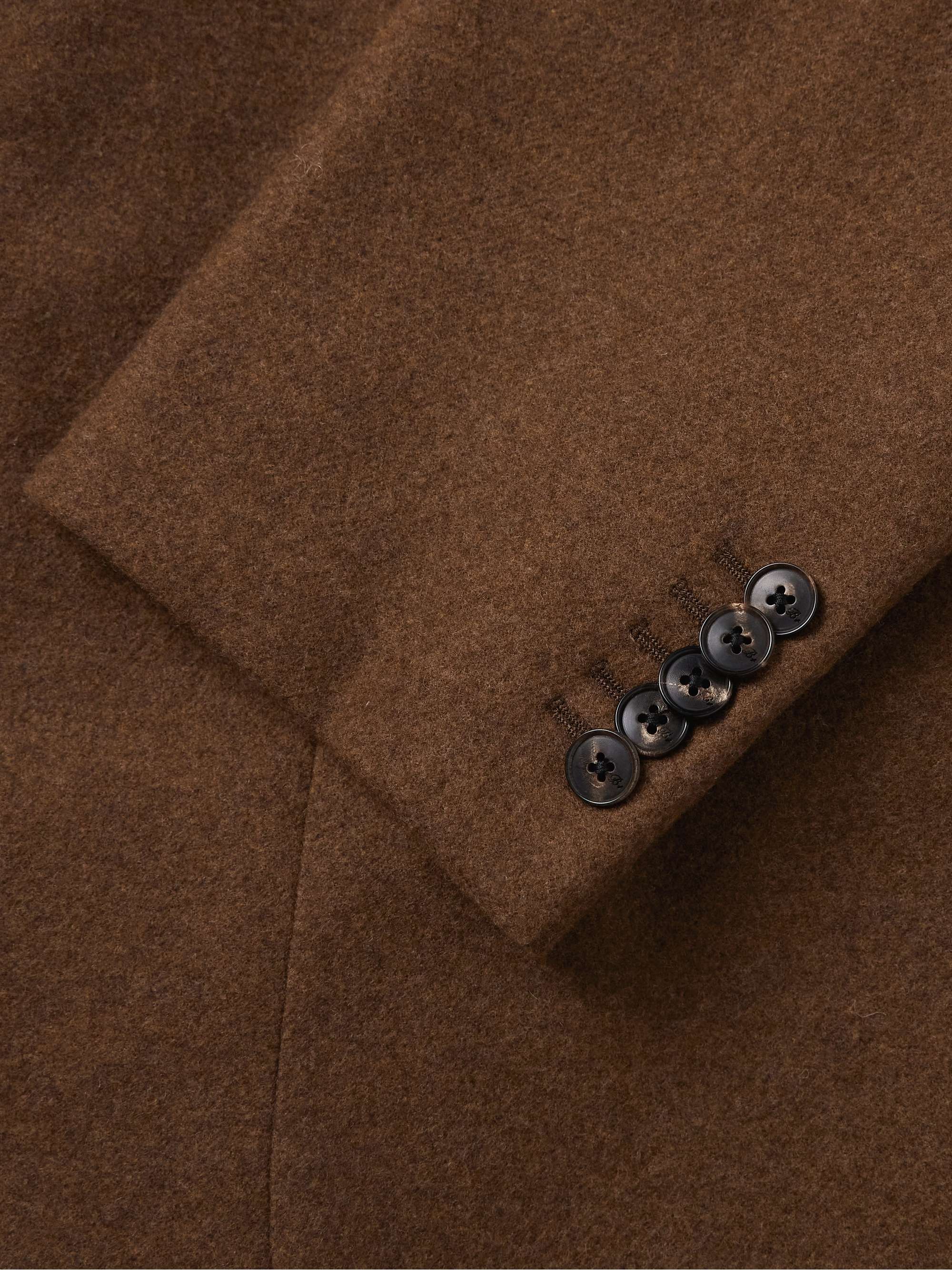 Brushed Wool and Cashmere-Blend Blazer view