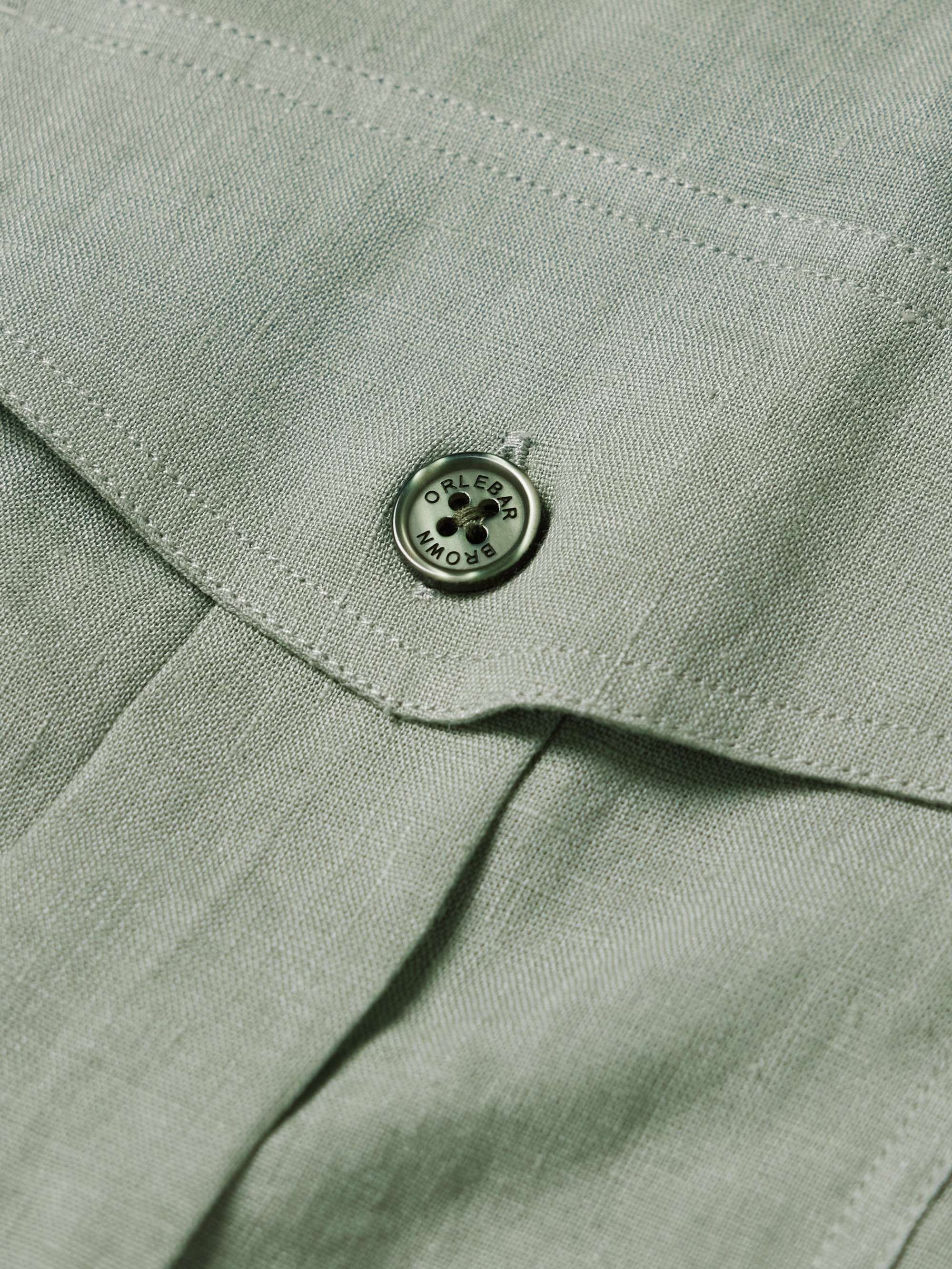 + 007 Maitan Camp-Collar Linen Shirt view