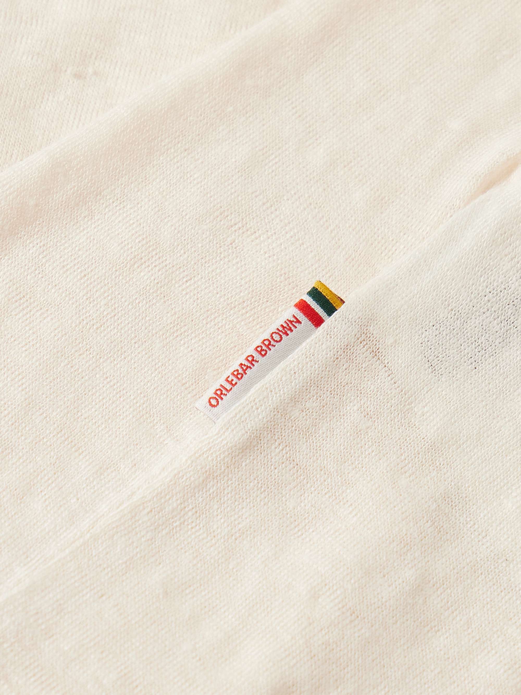 OB Standard Linen-Blend Jersey T-Shirt view
