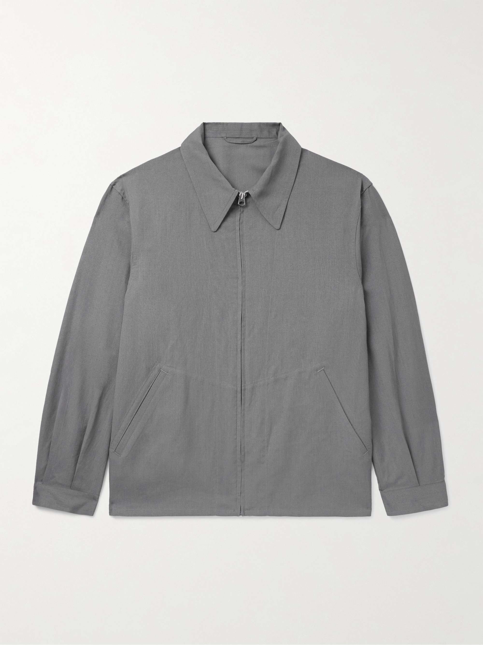 Fly Wool-Blend Blouson Jacket view