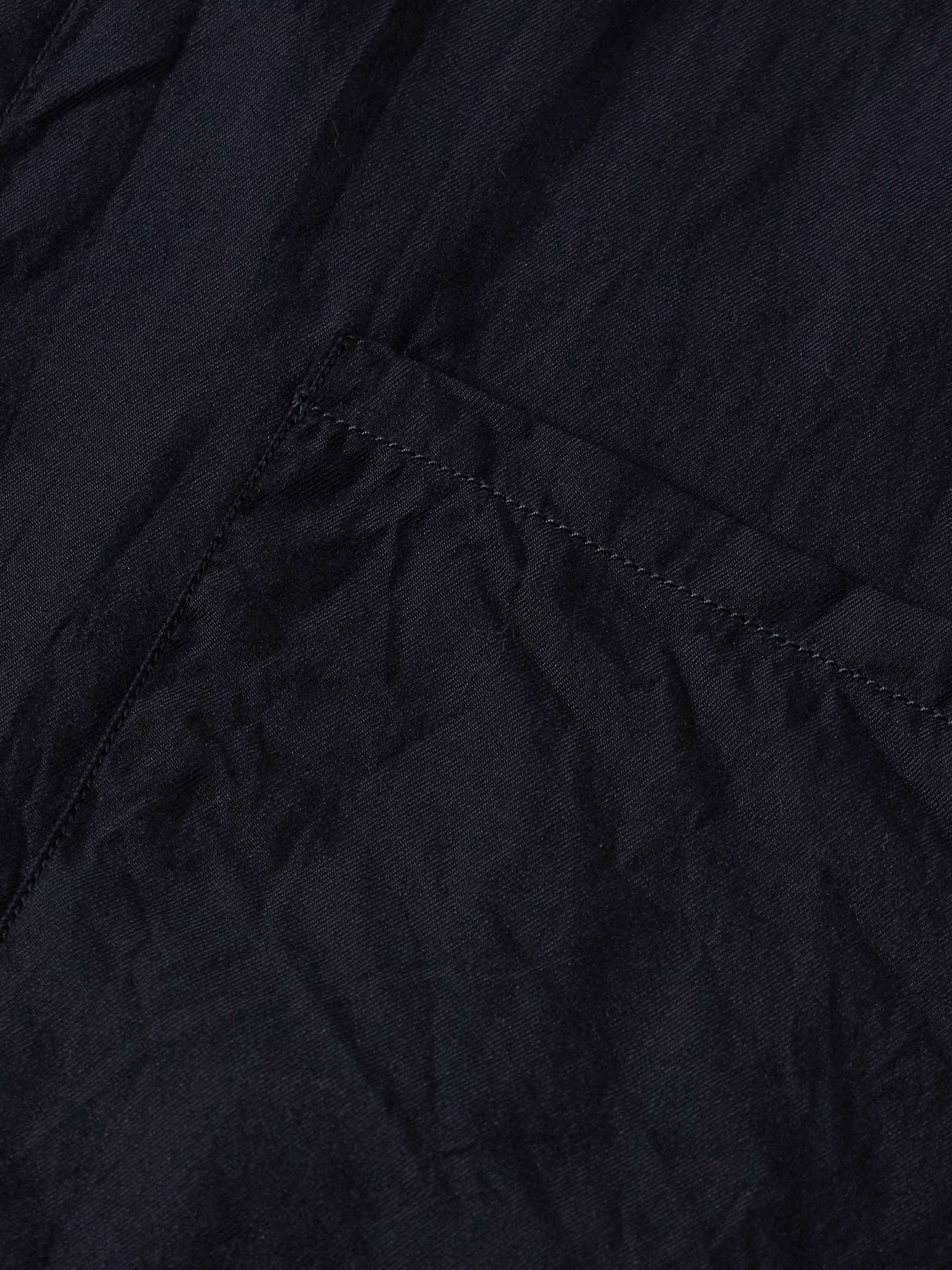 Cotton and Silk-Blend Twill Shirt Jacket view