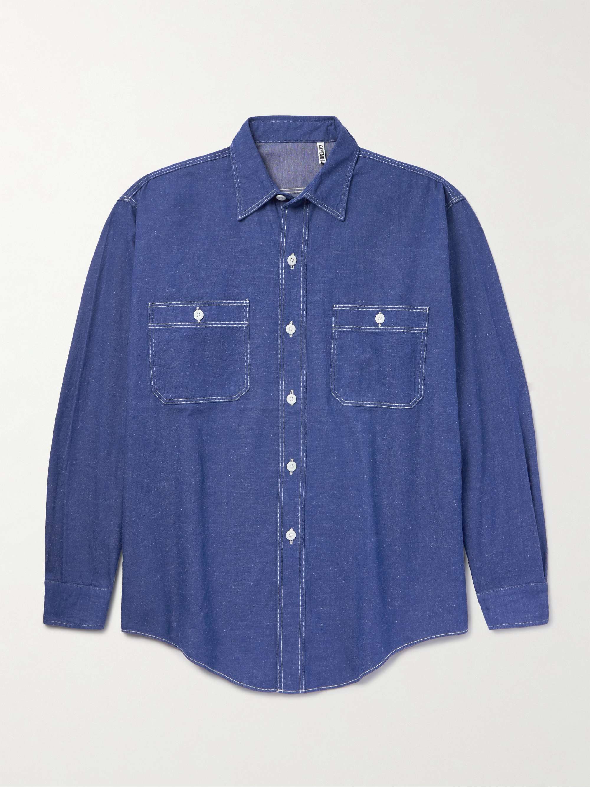 Work Cotton and Hemp-Blend Shirt view