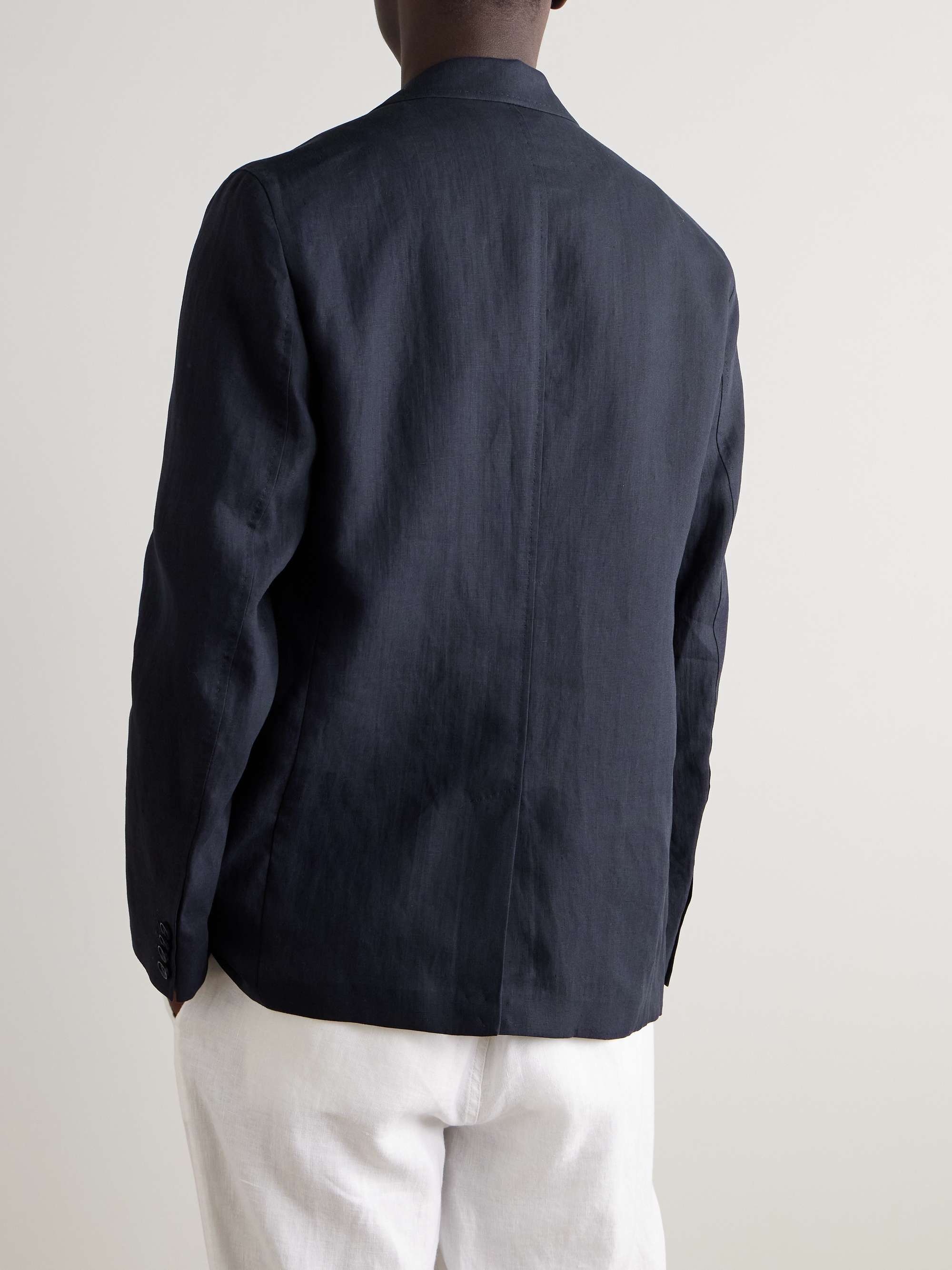 Garret Unstructured Linen Suit Jacket view