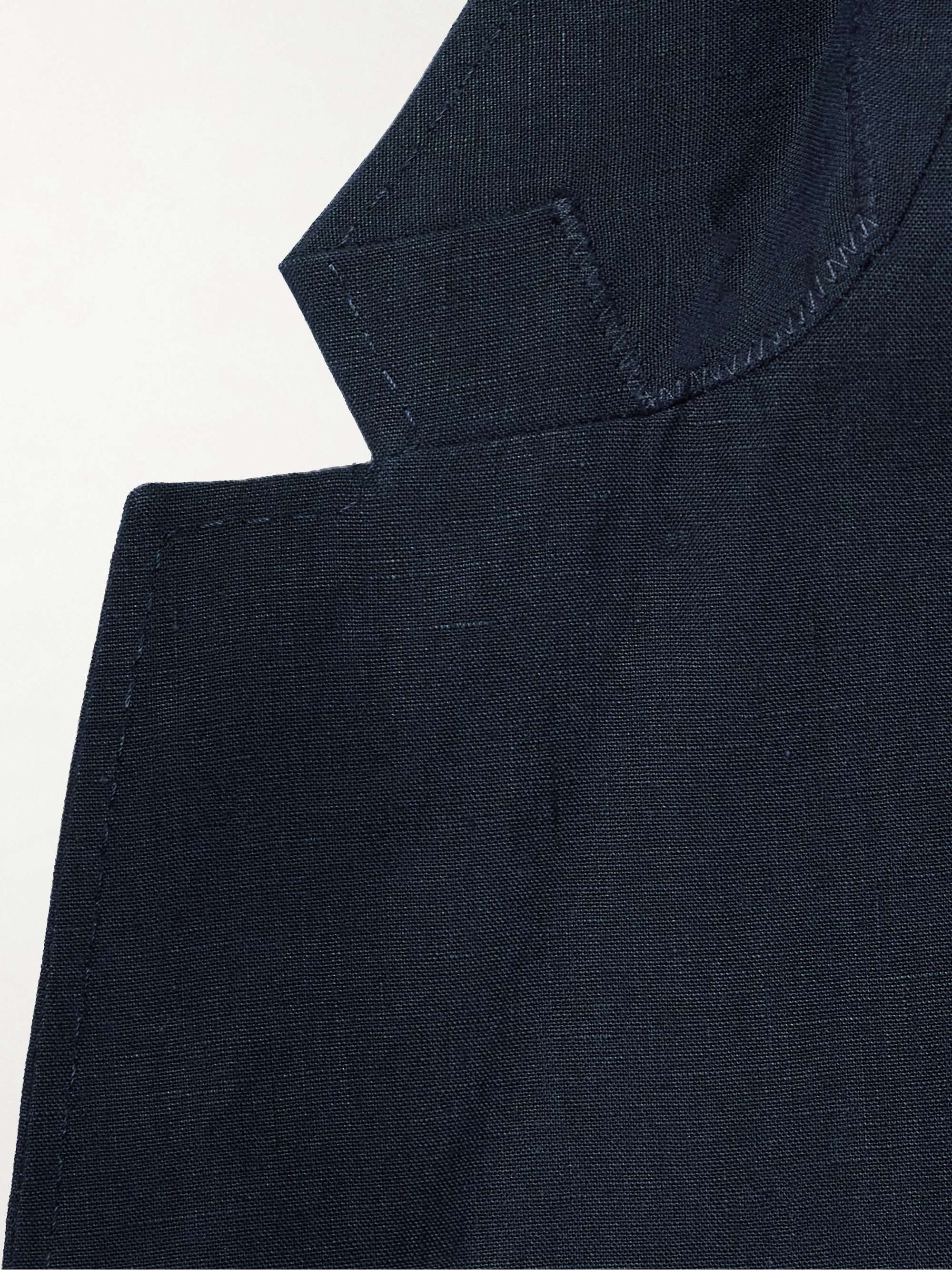 Garret Unstructured Linen Suit Jacket view