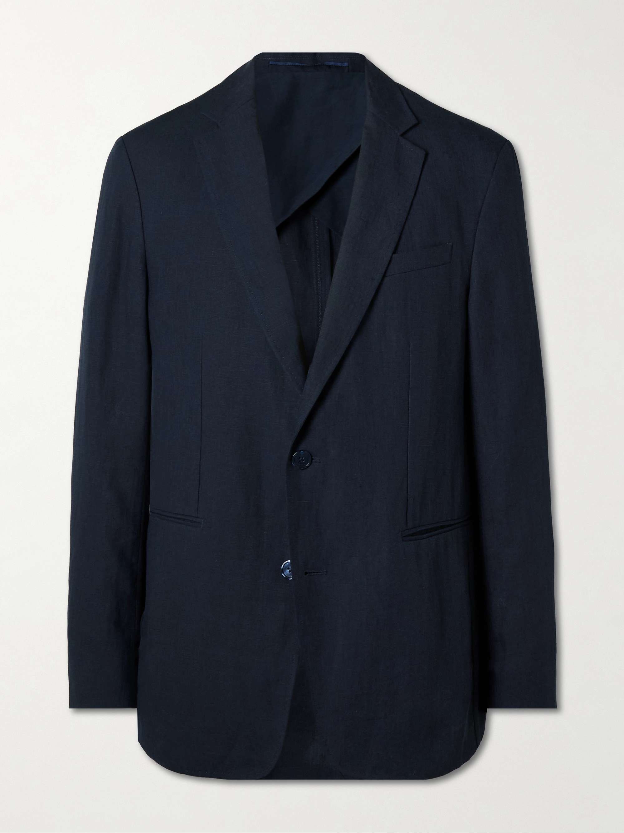 Garret Unstructured Linen Suit Jacket view