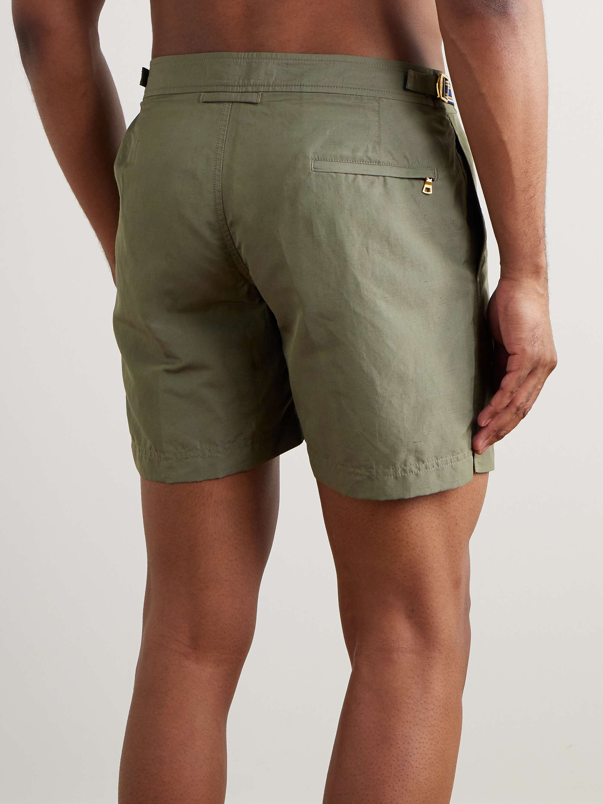 Bulldog Slim-Fit Mid-Length Swim Shorts view