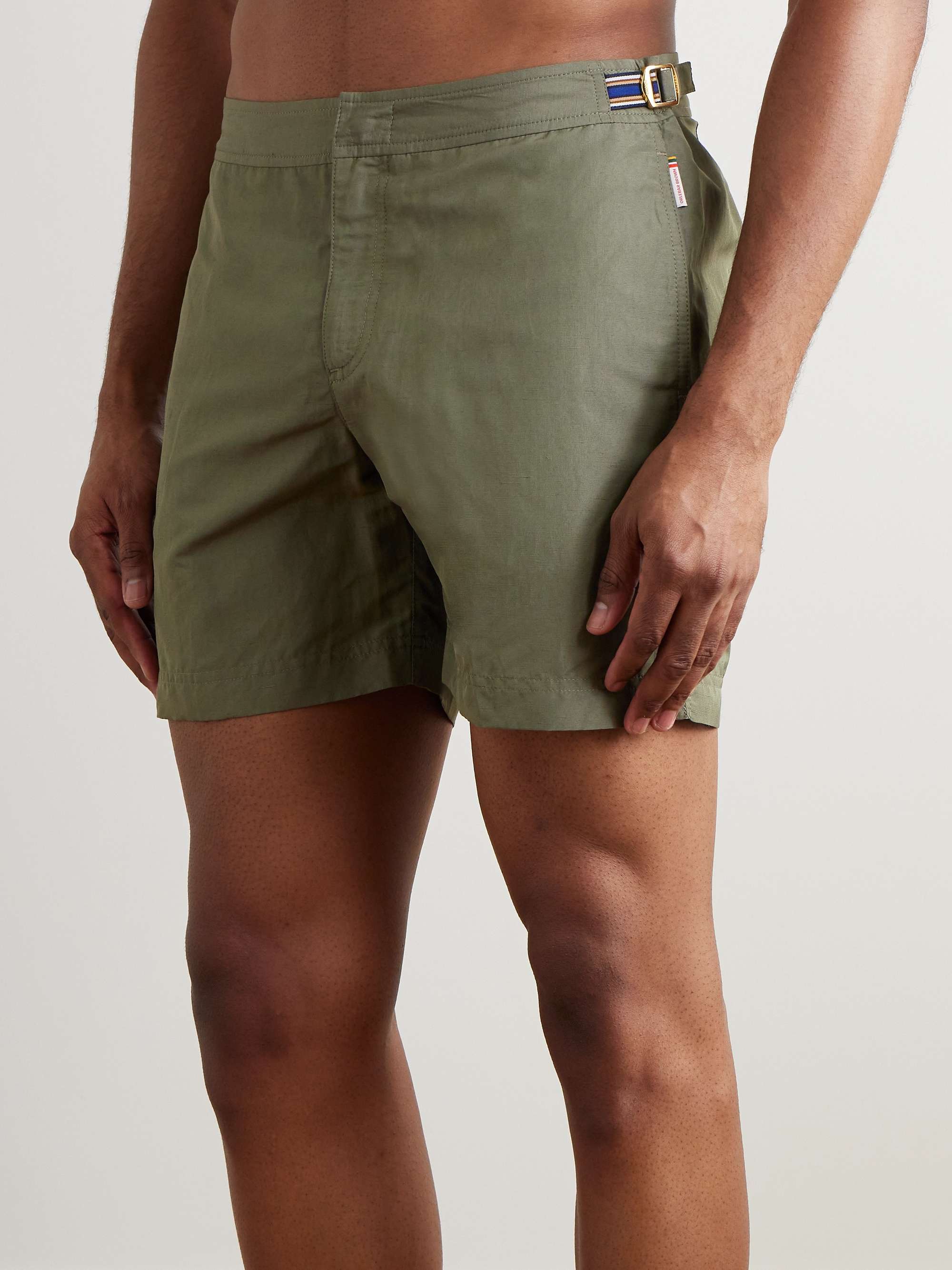 Bulldog Slim-Fit Mid-Length Swim Shorts view