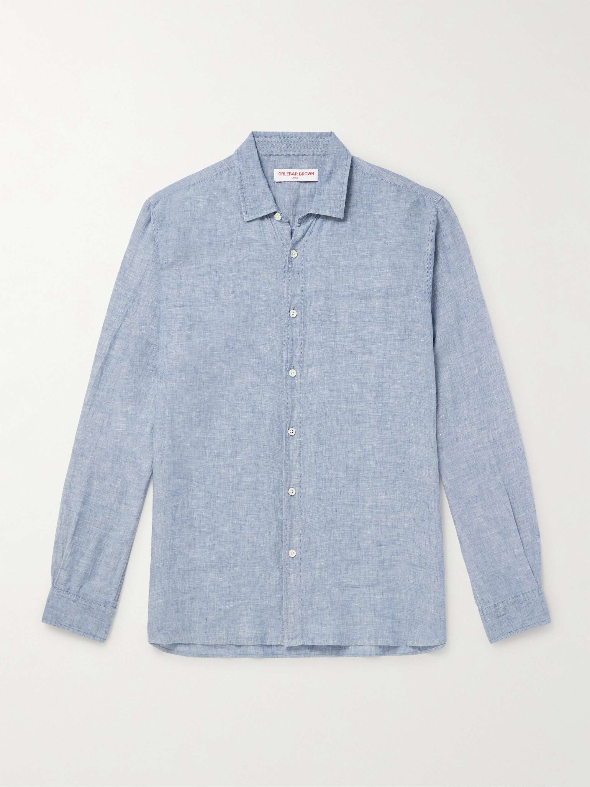Justin Linen-Chambray Shirt view