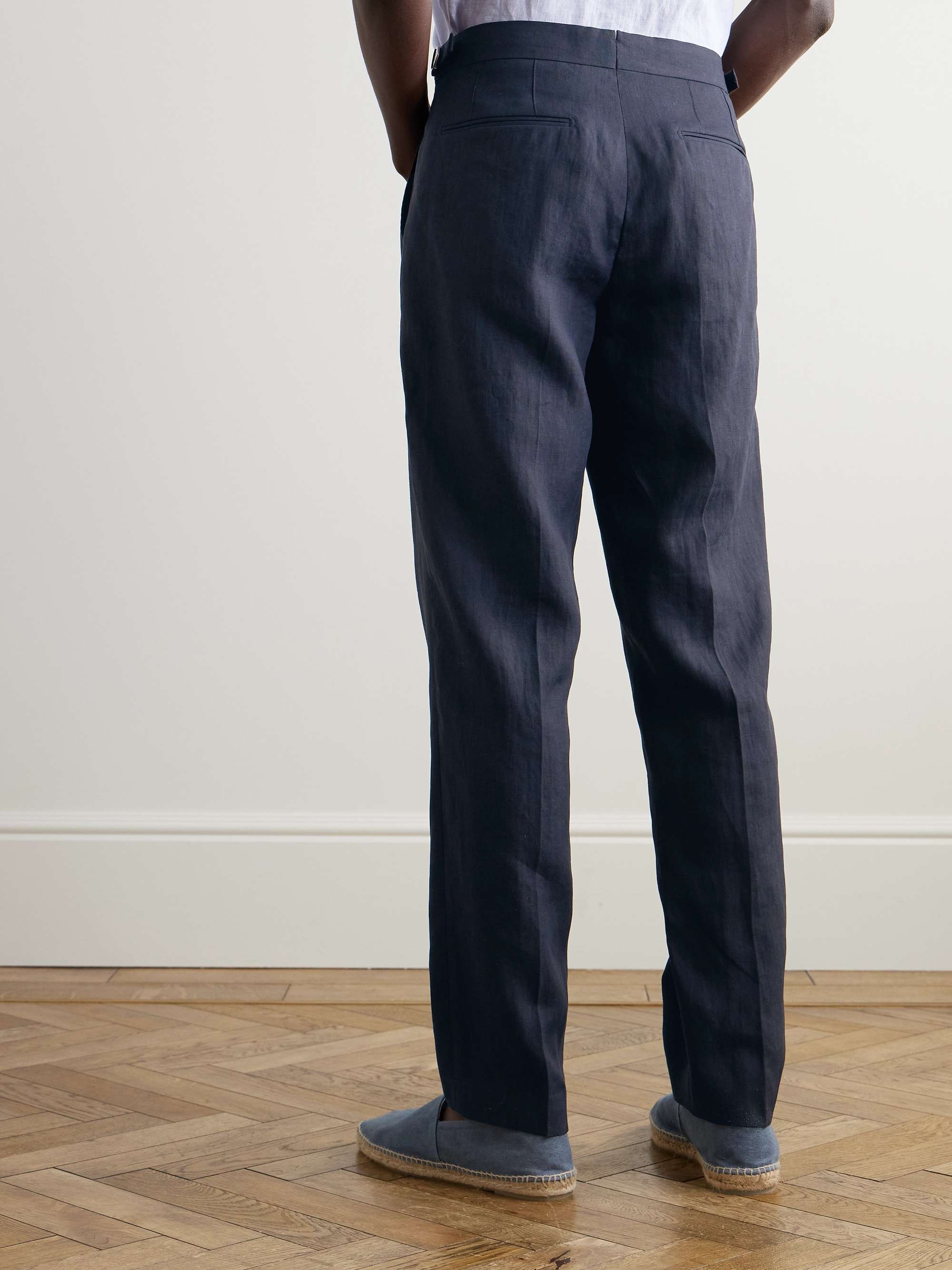 Carsyn Tapered Linen Trousers view