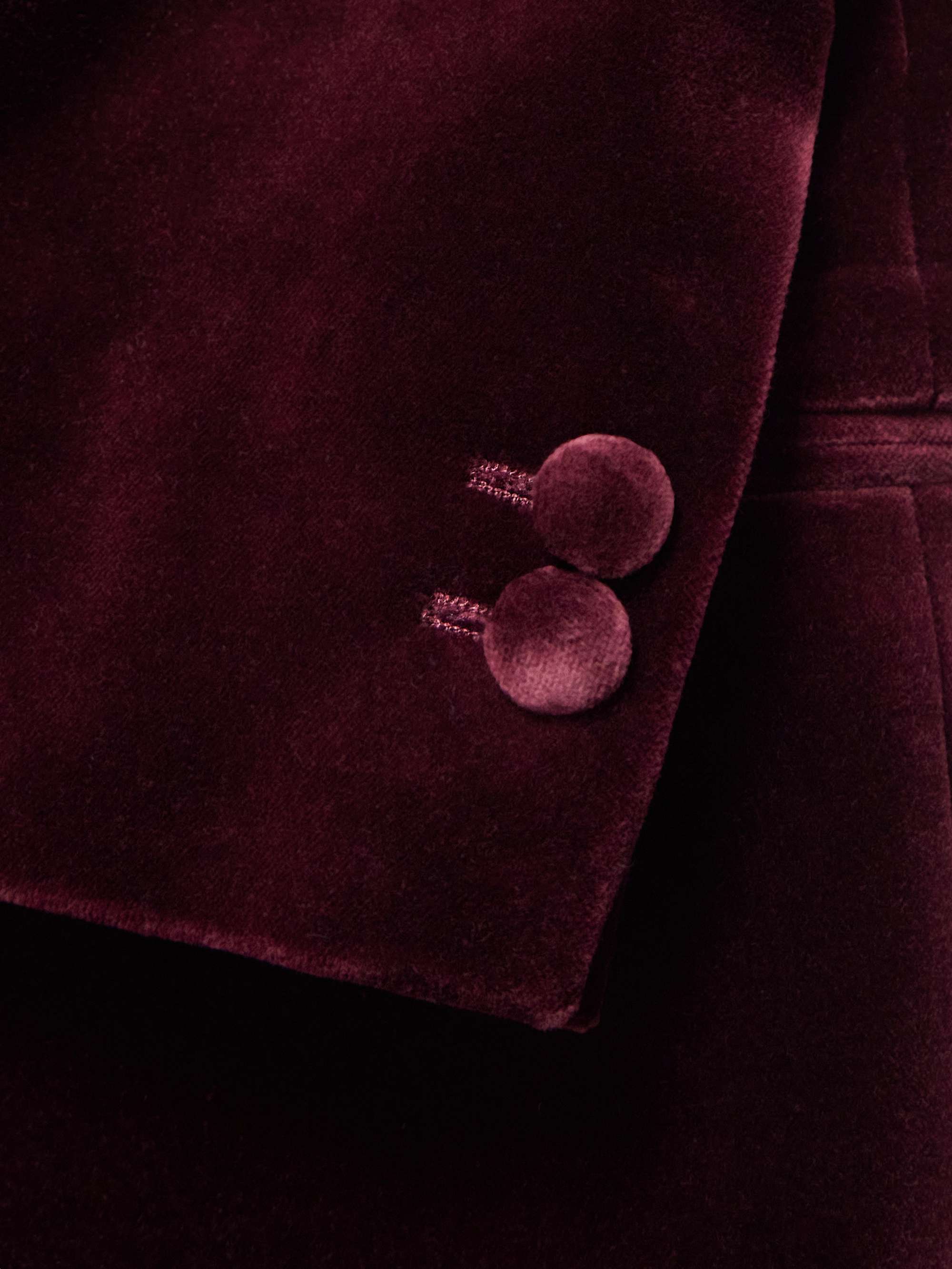 Slim-Fit Shawl-Collar Cotton-Velvet Tuxedo Jacket view