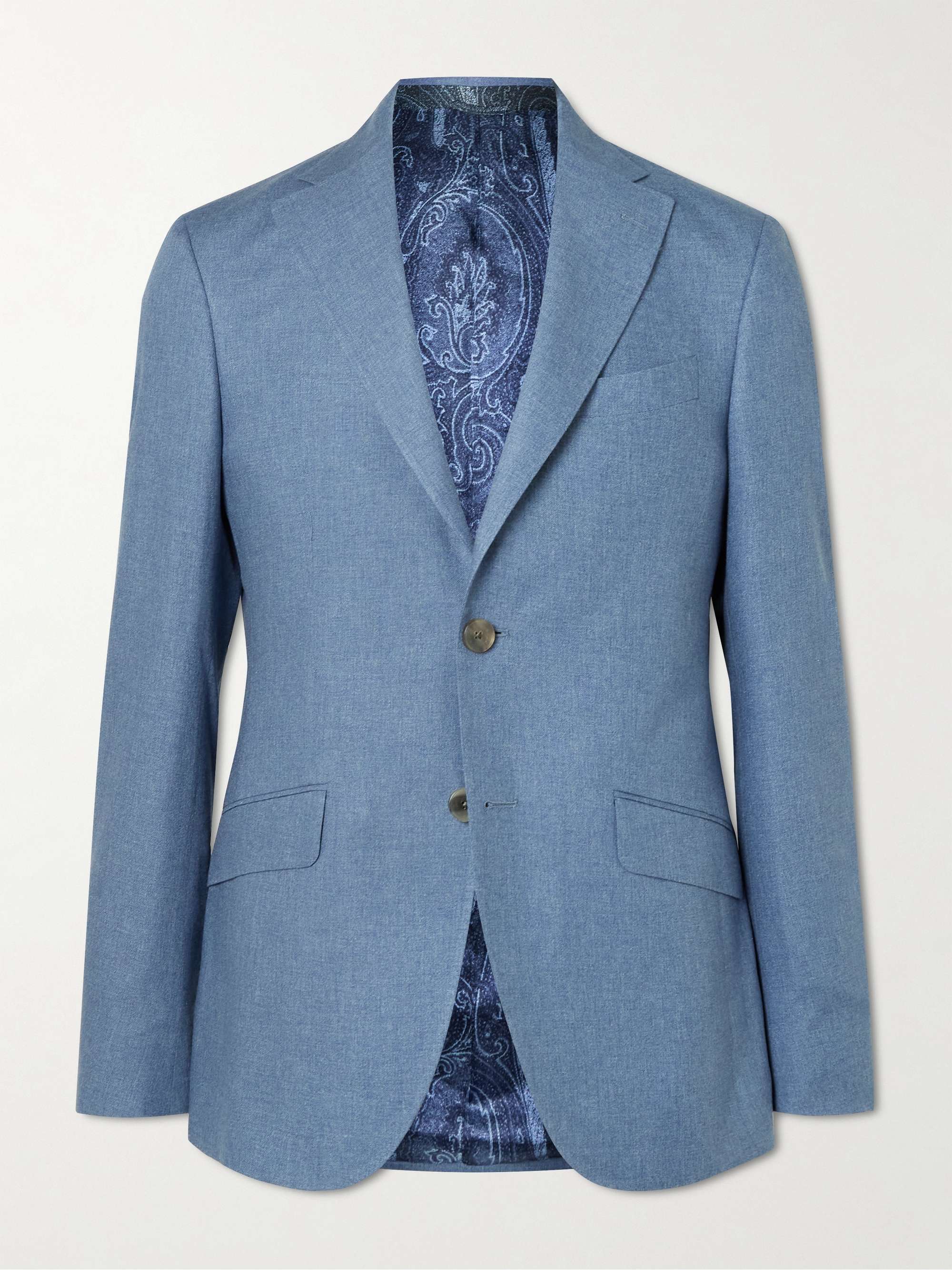Silk and Cashmere-Blend Suit Jacket view