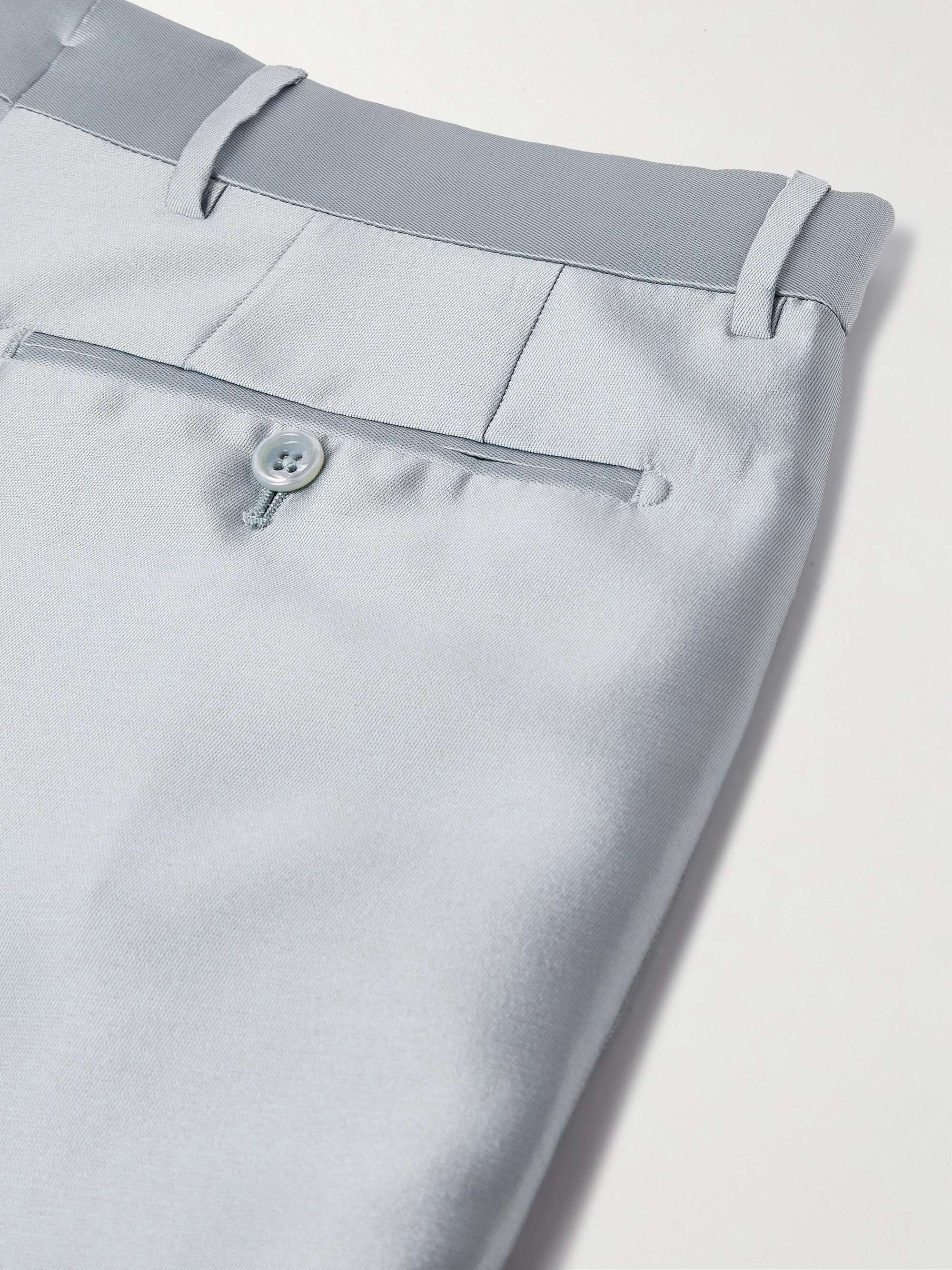Straight-Leg Woven Trousers view