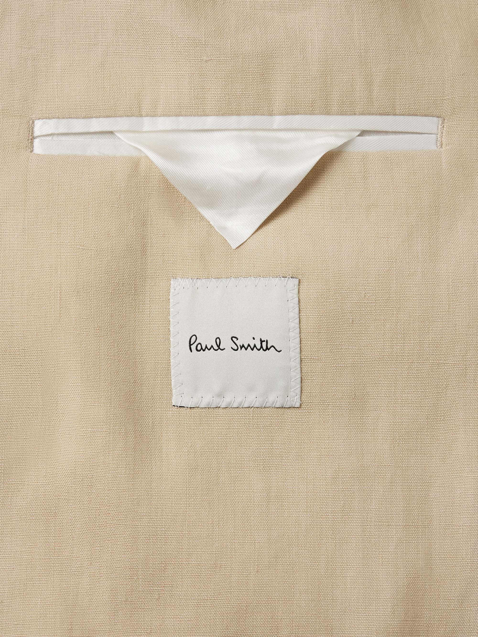 Double-Breasted Linen Blazer view