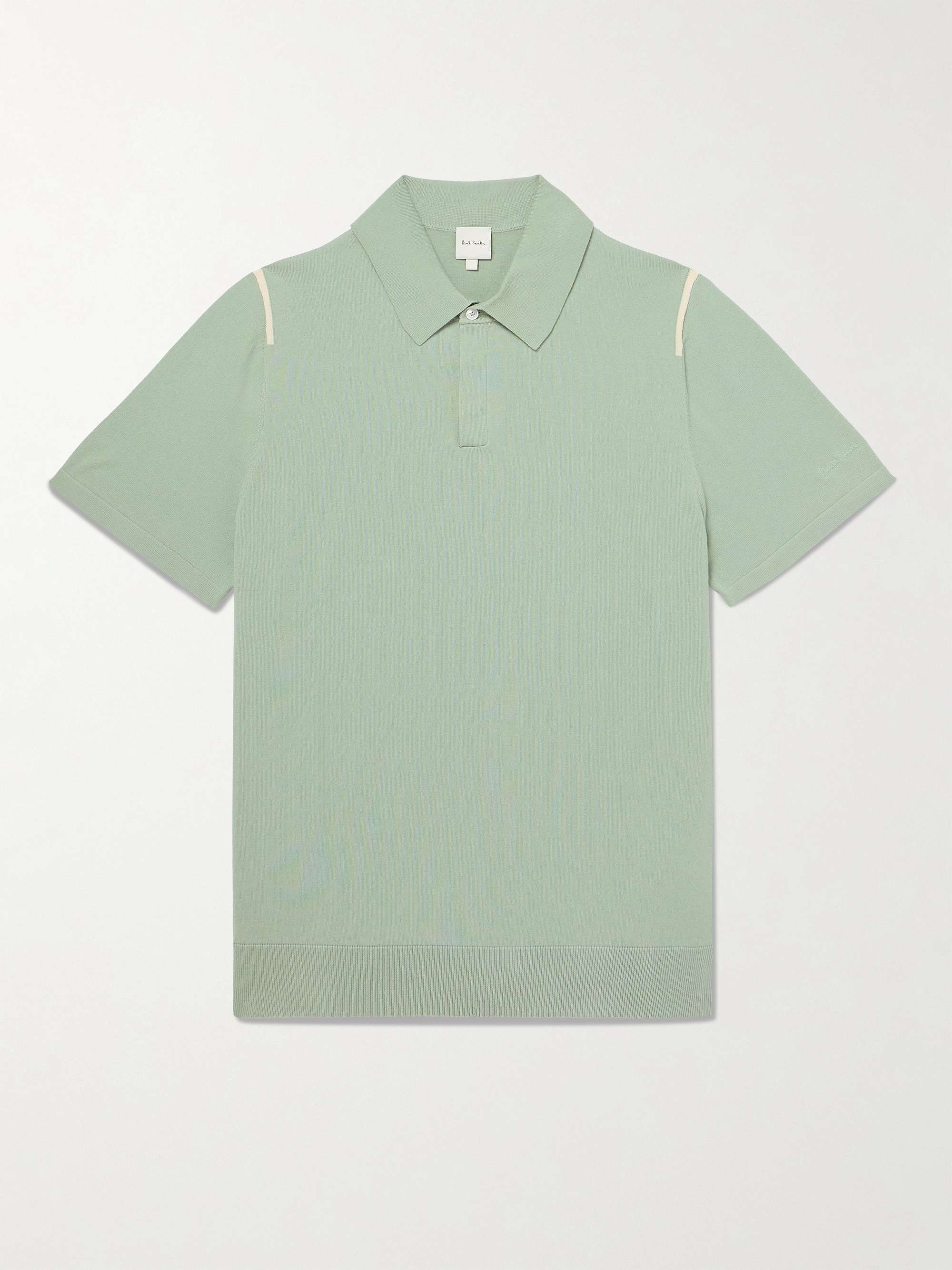Logo-Embroidered Organic Cotton Polo Shirt view