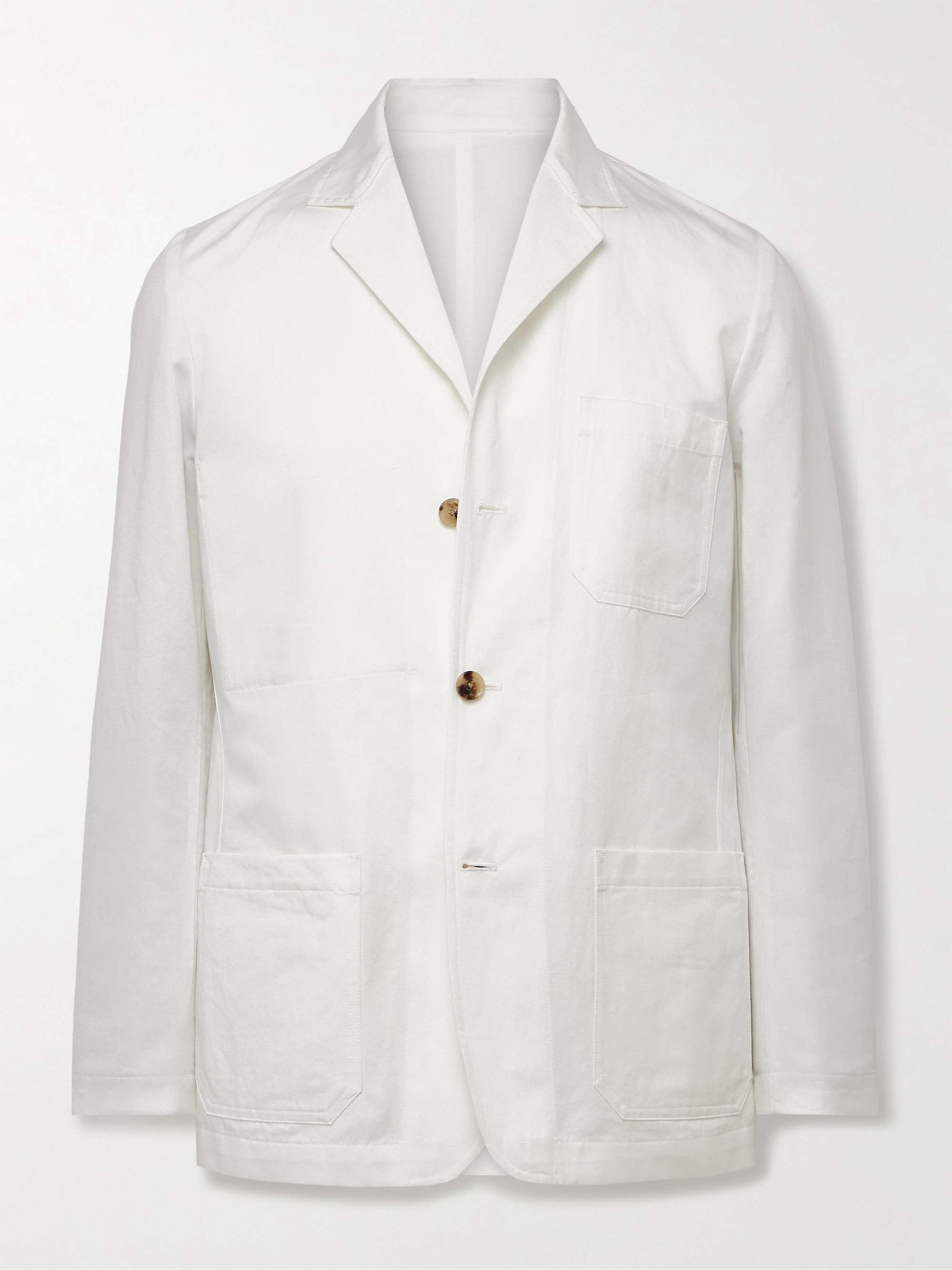 Unstructured Linen Blazer view
