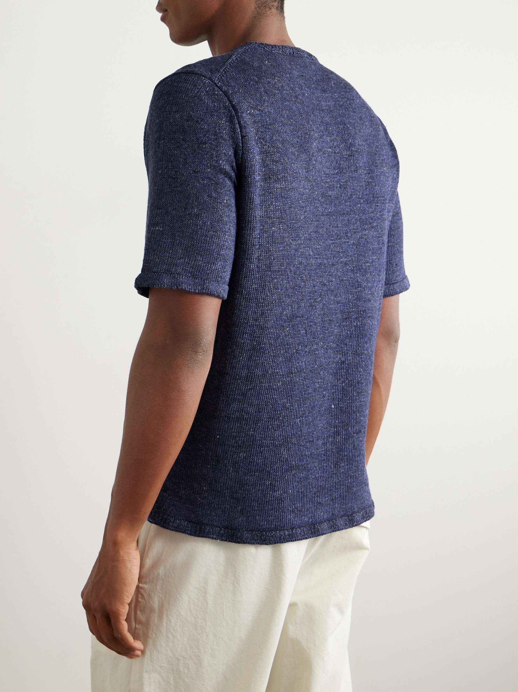 Knitted Linen T-Shirt view