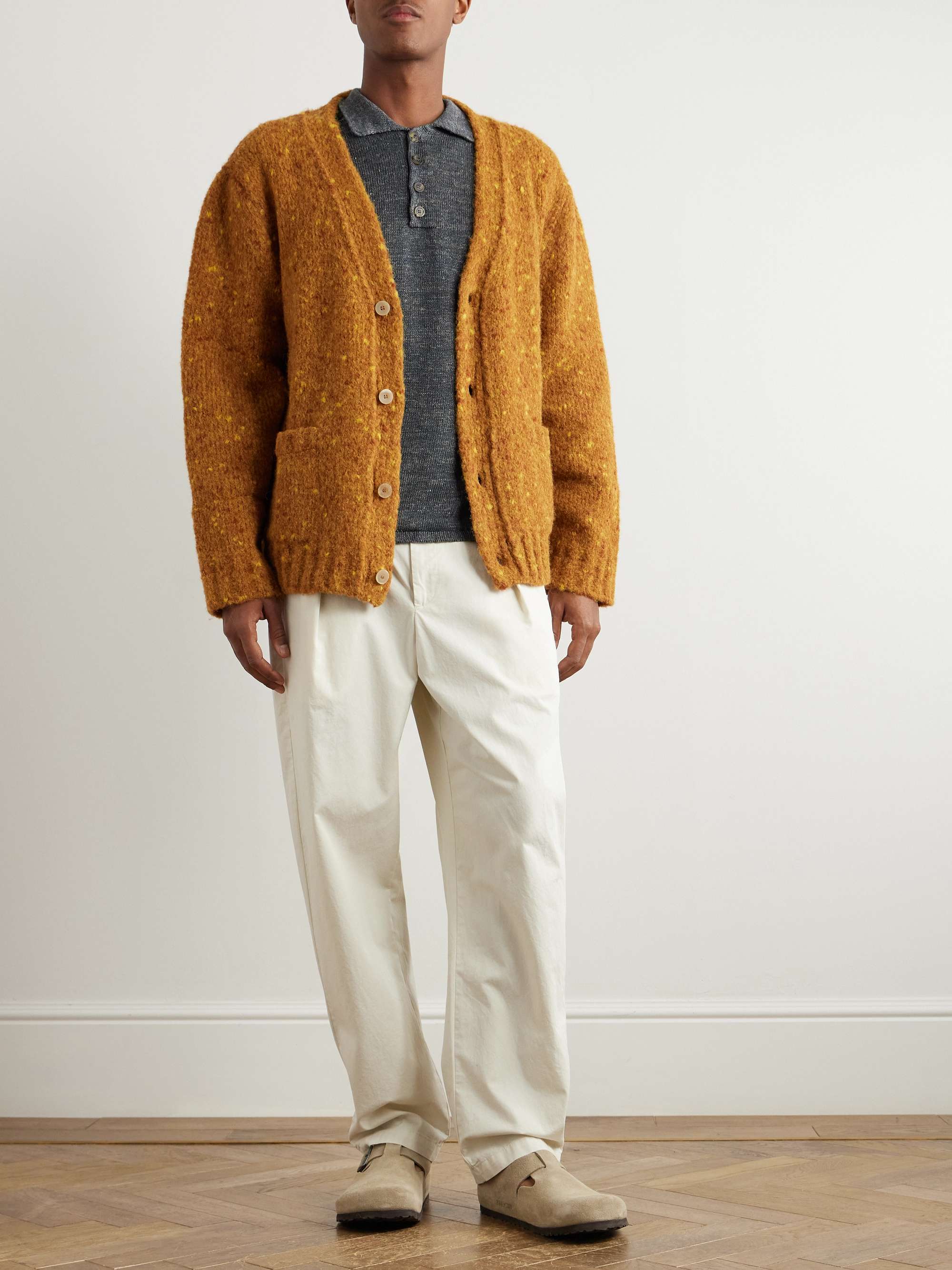 Knitted Linen Polo Shirt view