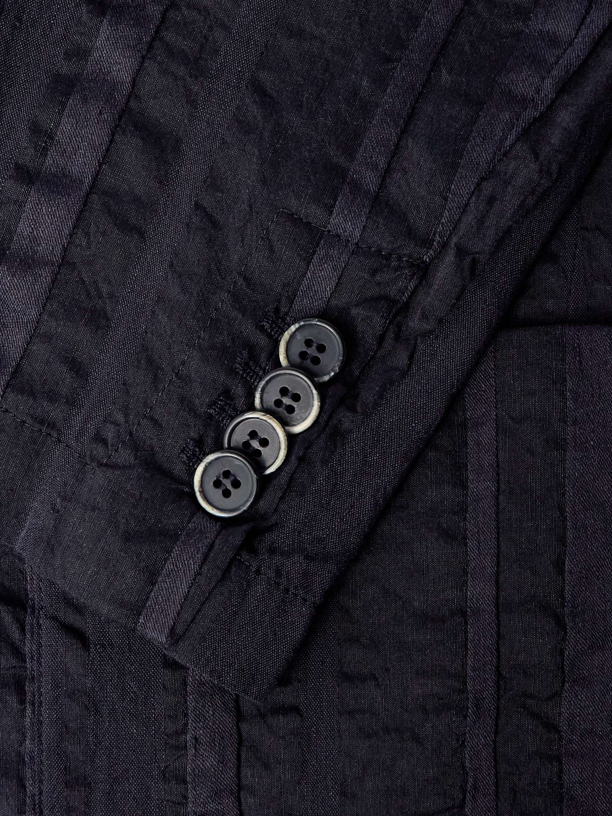 Levo Striped Linen and Cotton-Blend Blazer view