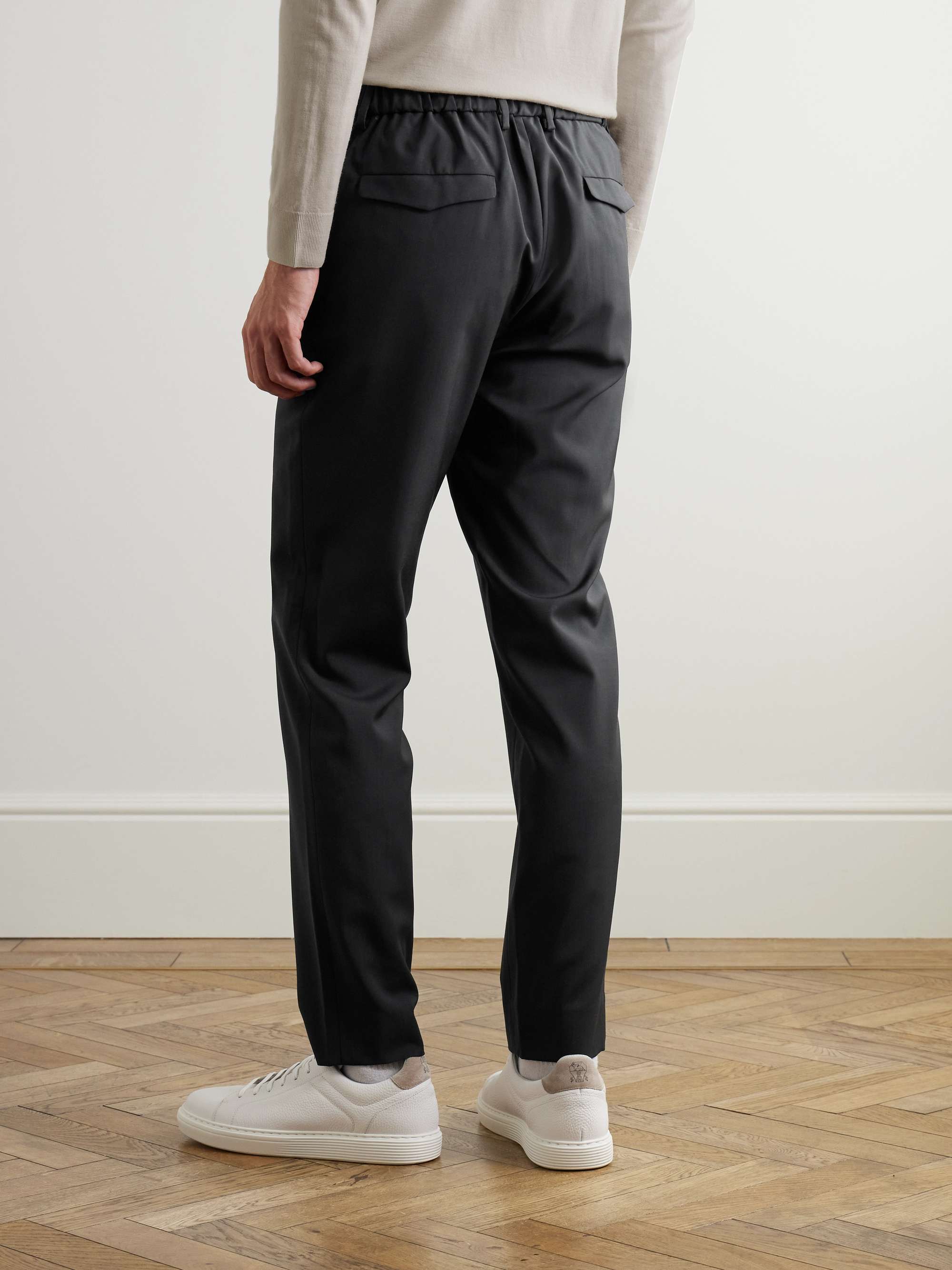 Pinco Straight-Leg Virgin Wool Trousers view