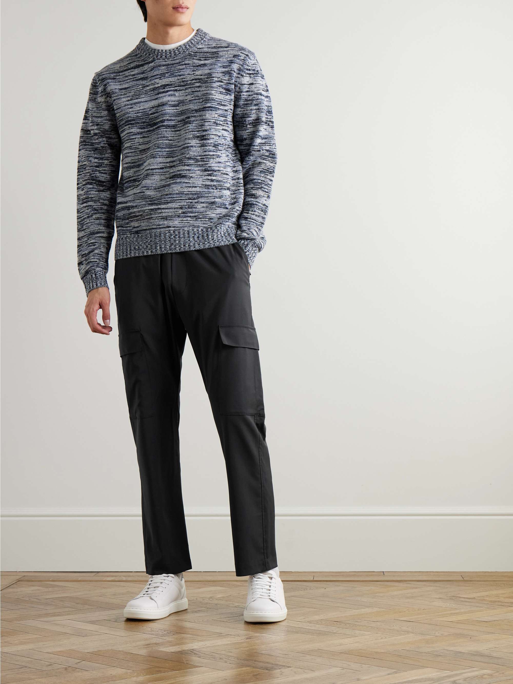 Tagio Straight-Leg Virgin Wool Cargo Trousers view