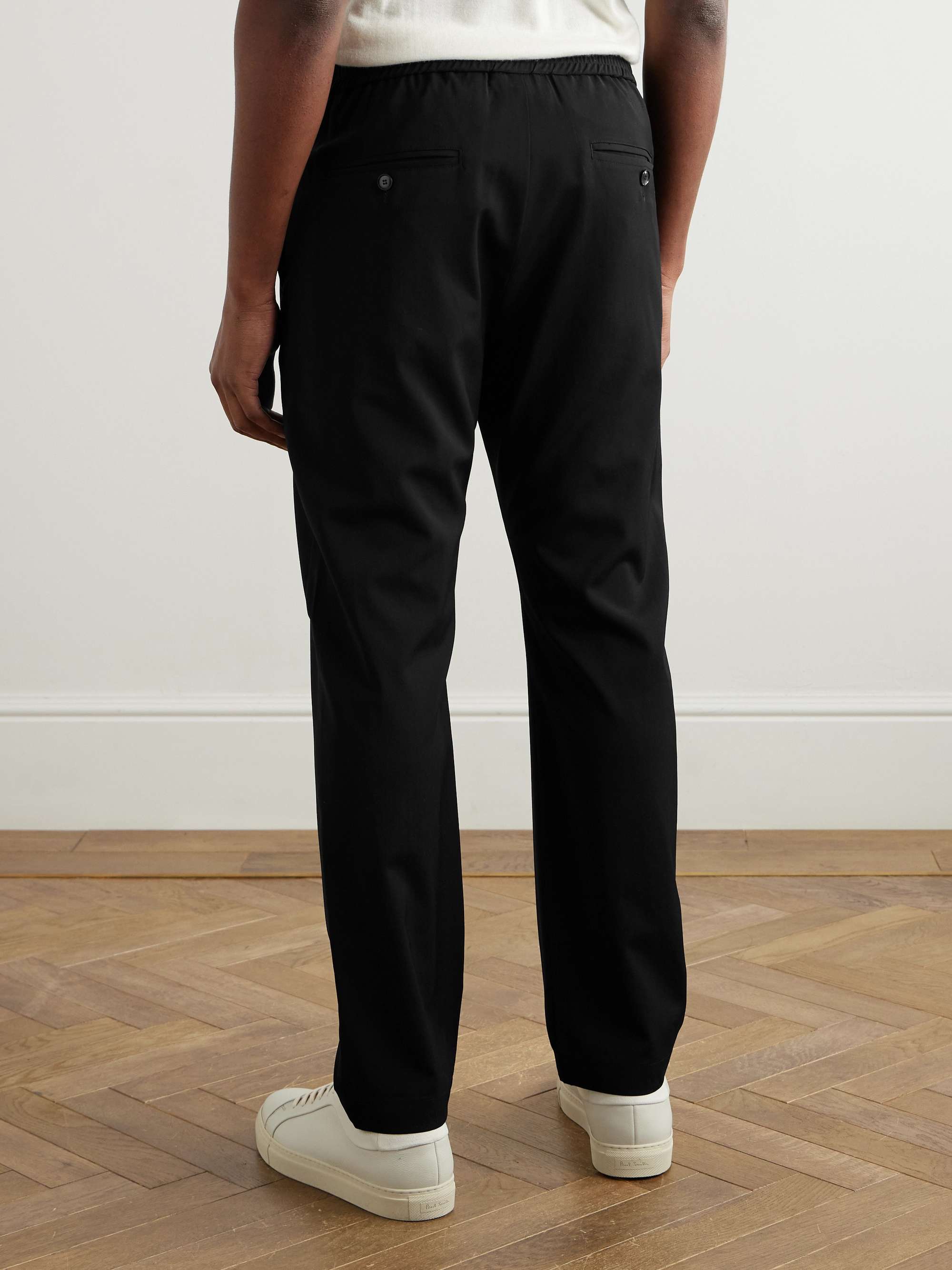 Riobarbo Tapered Tropical Virgin Wool-Crepe Trousers view