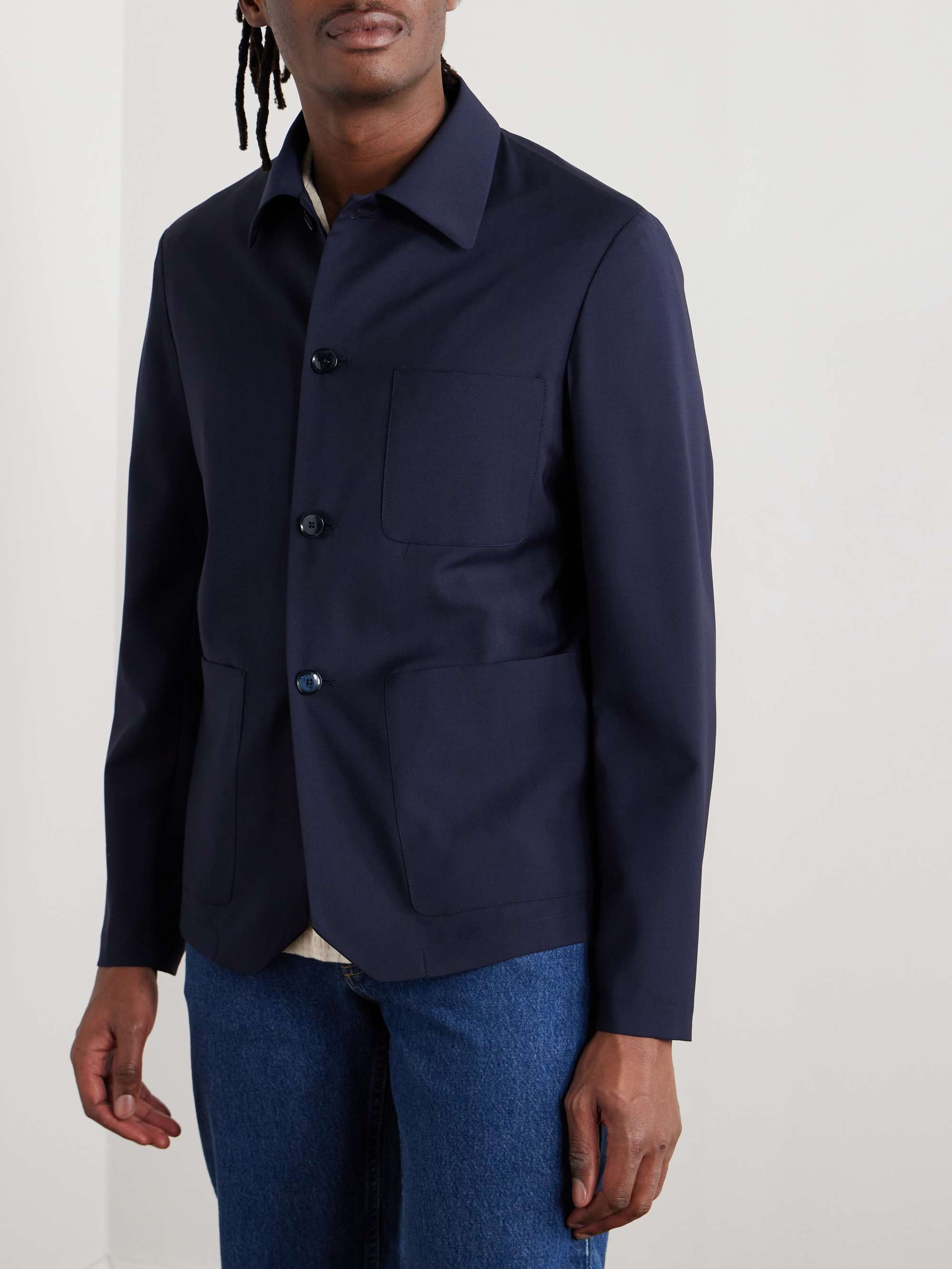 Visal Wool Overshirt view