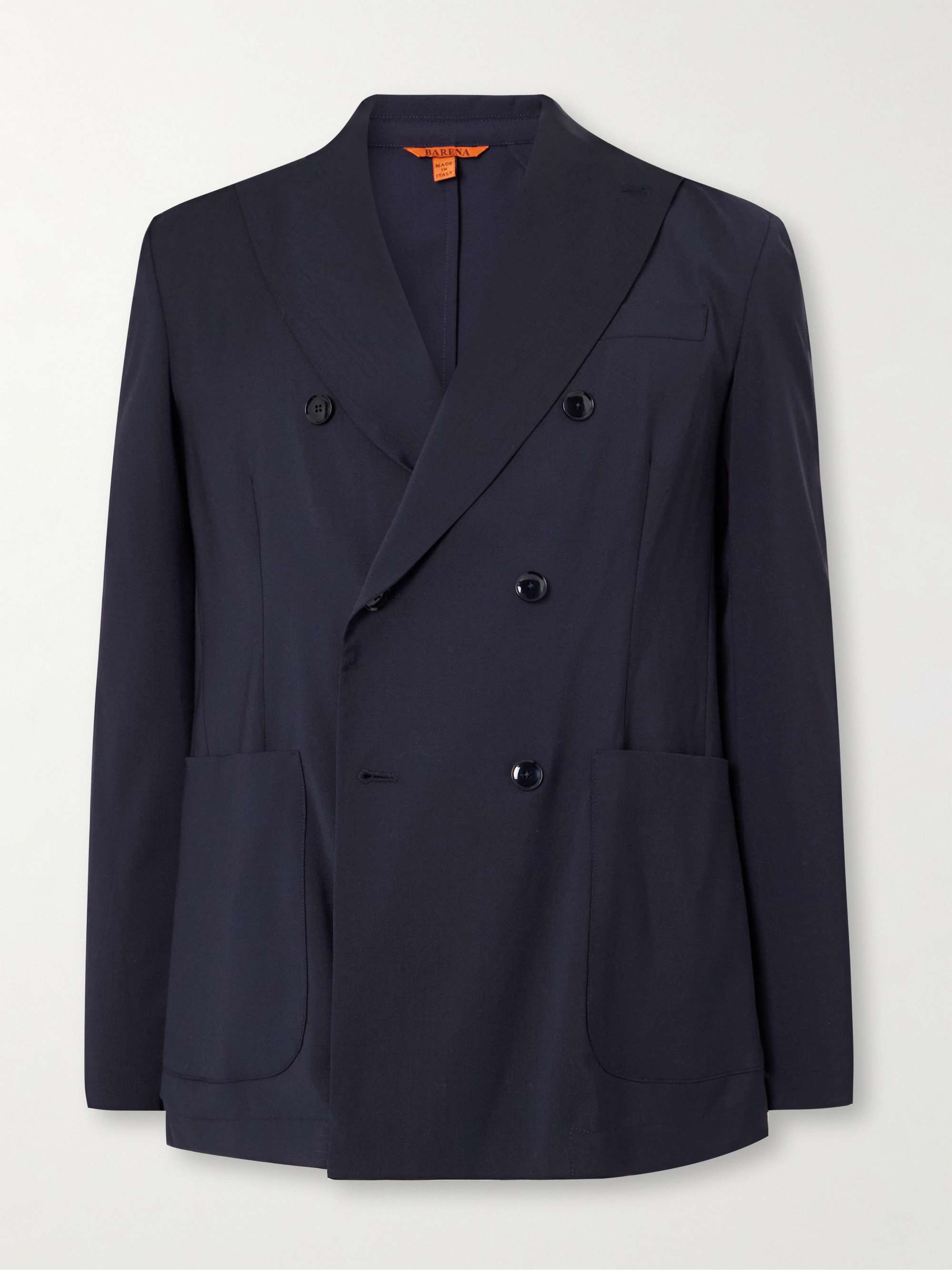 Siroco Double-Breasted Wool Suit Jacket view