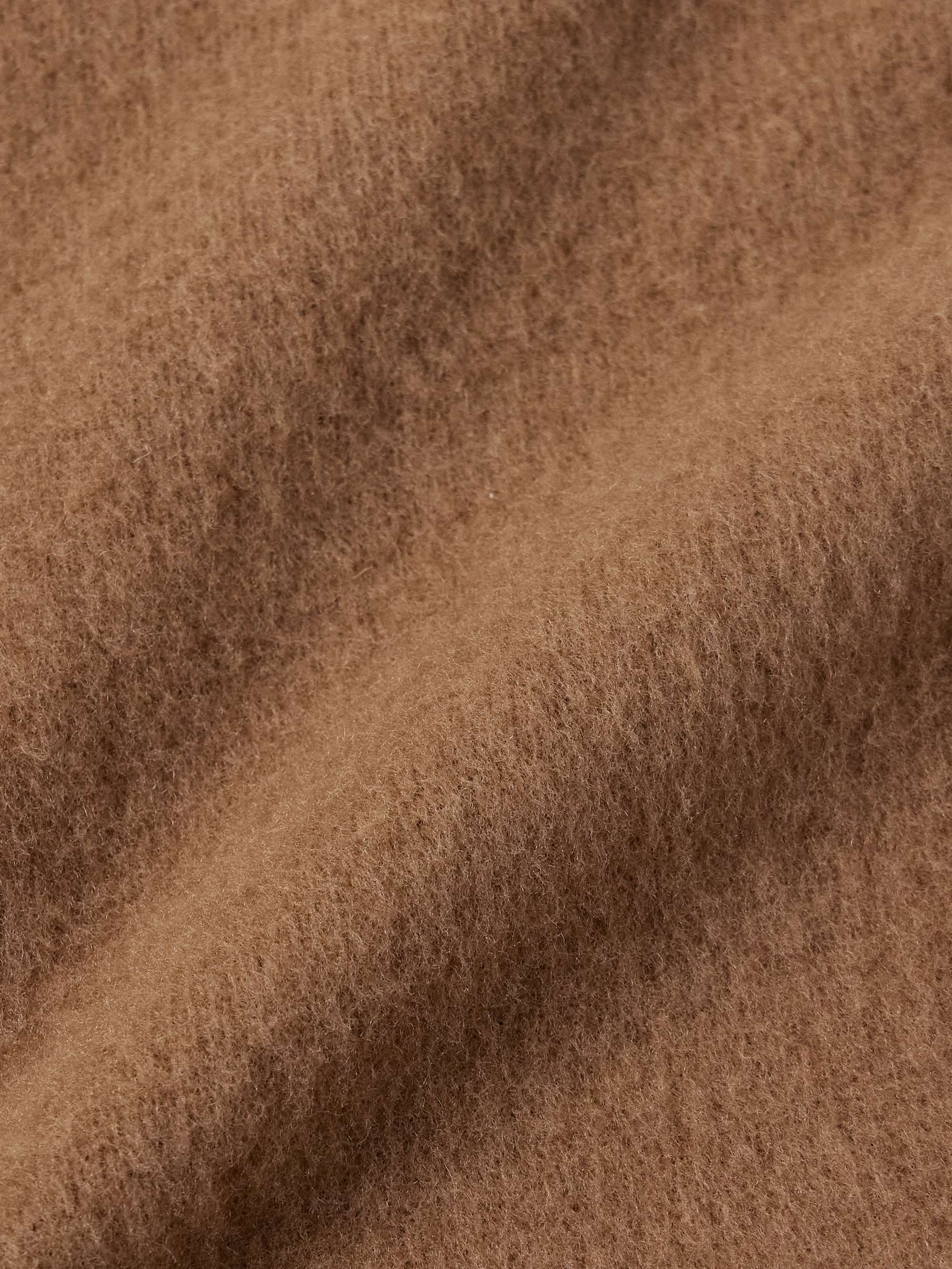 Brushed Wool and Cashmere-Blend Cardigan view