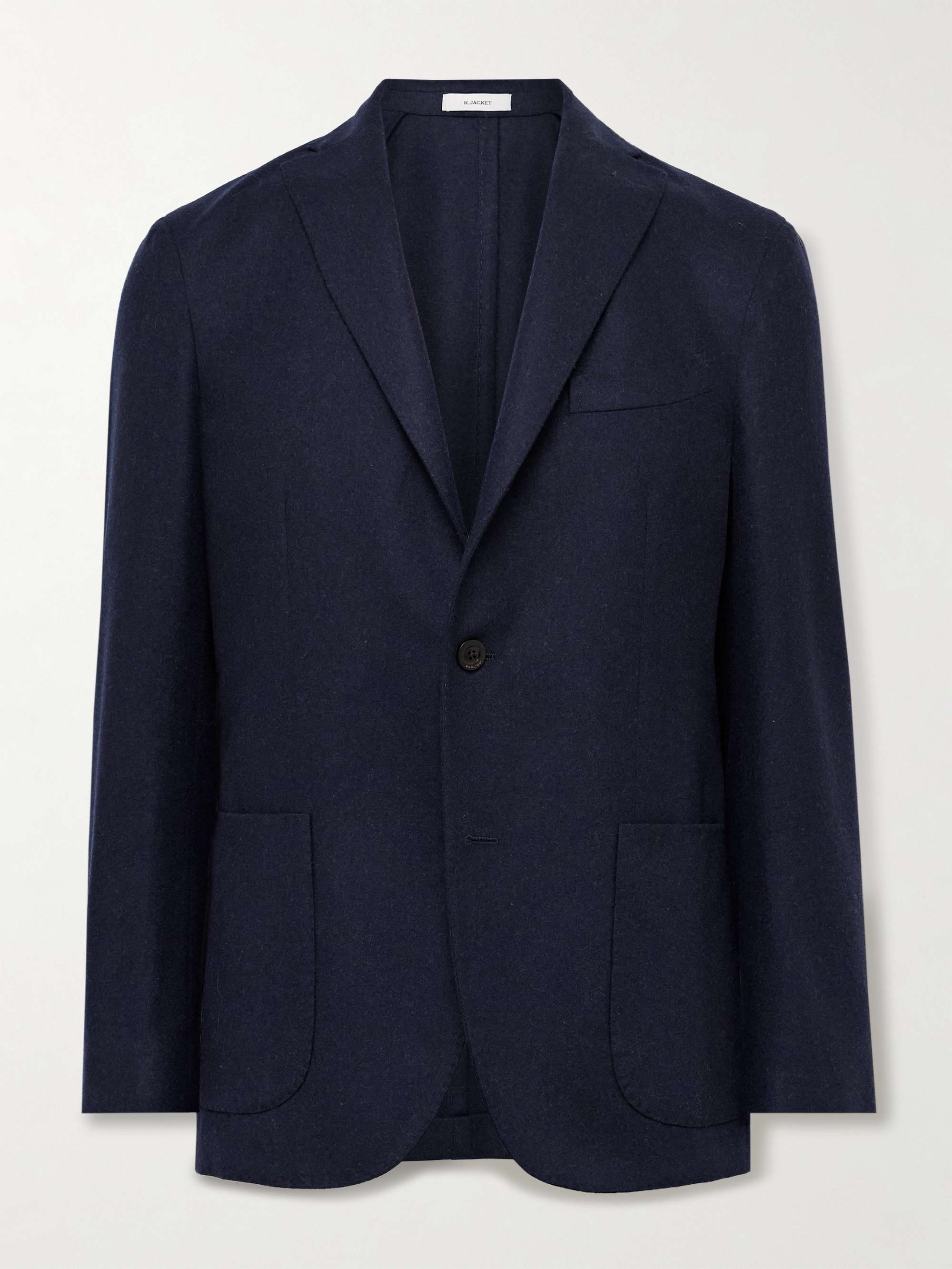 Brushed Virgin Wool Blazer view