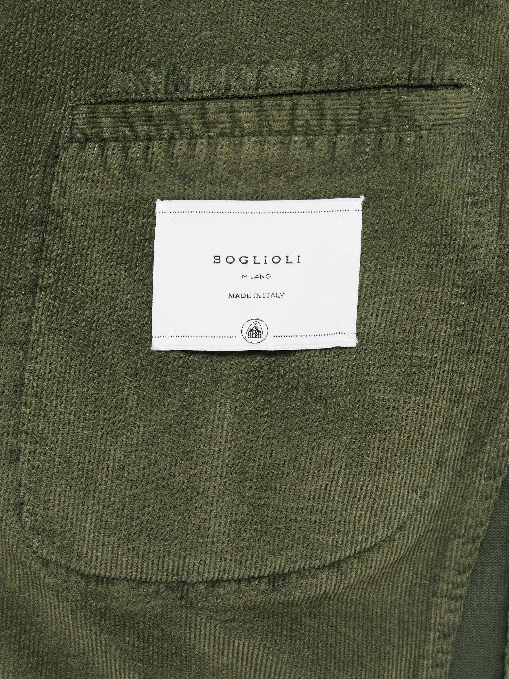 Garment-Dyed Cotton-Blend Corduroy Suit Jacket view