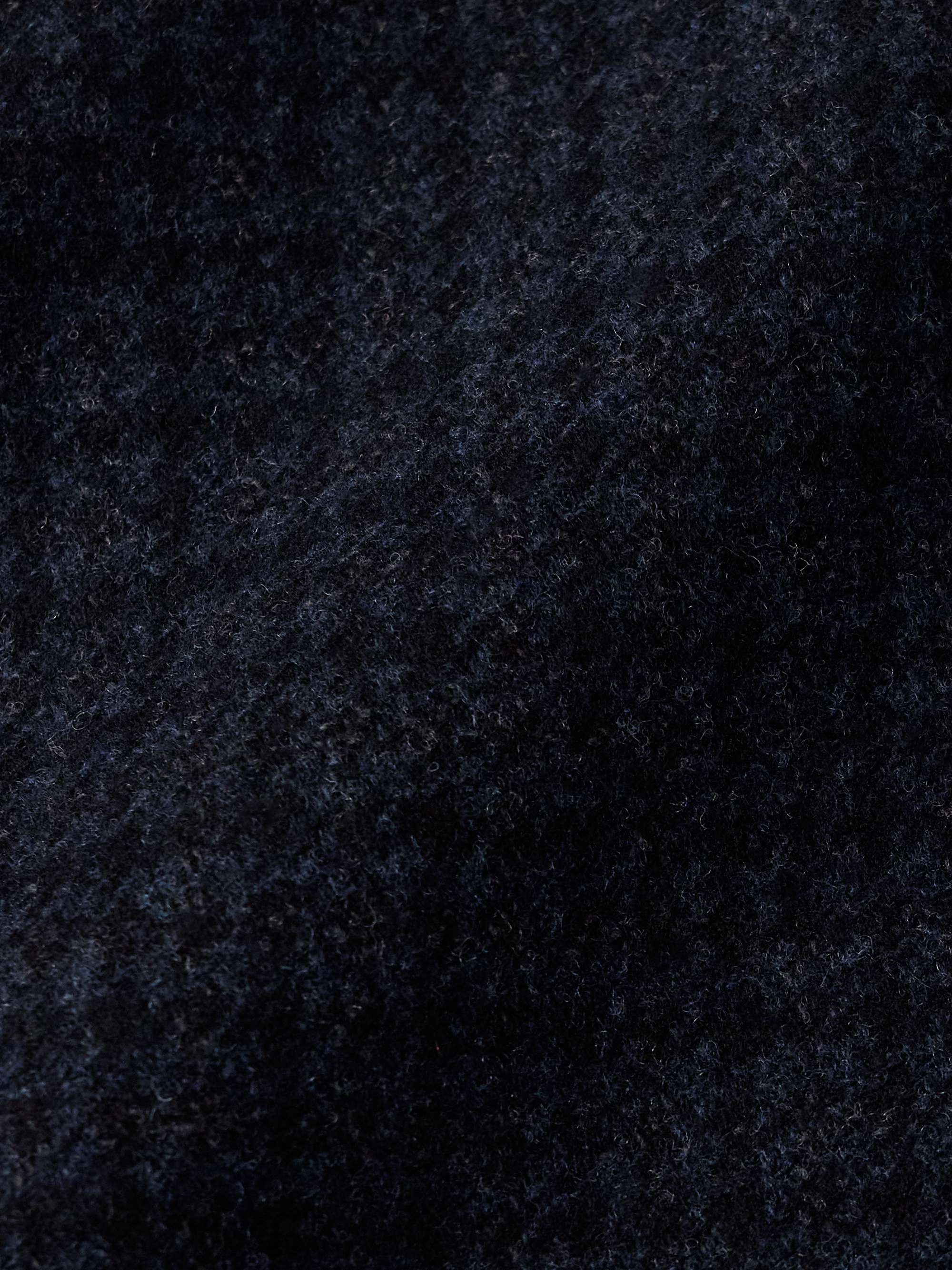 Checked Virgin Wool and Cashmere-Blend Overcoat view
