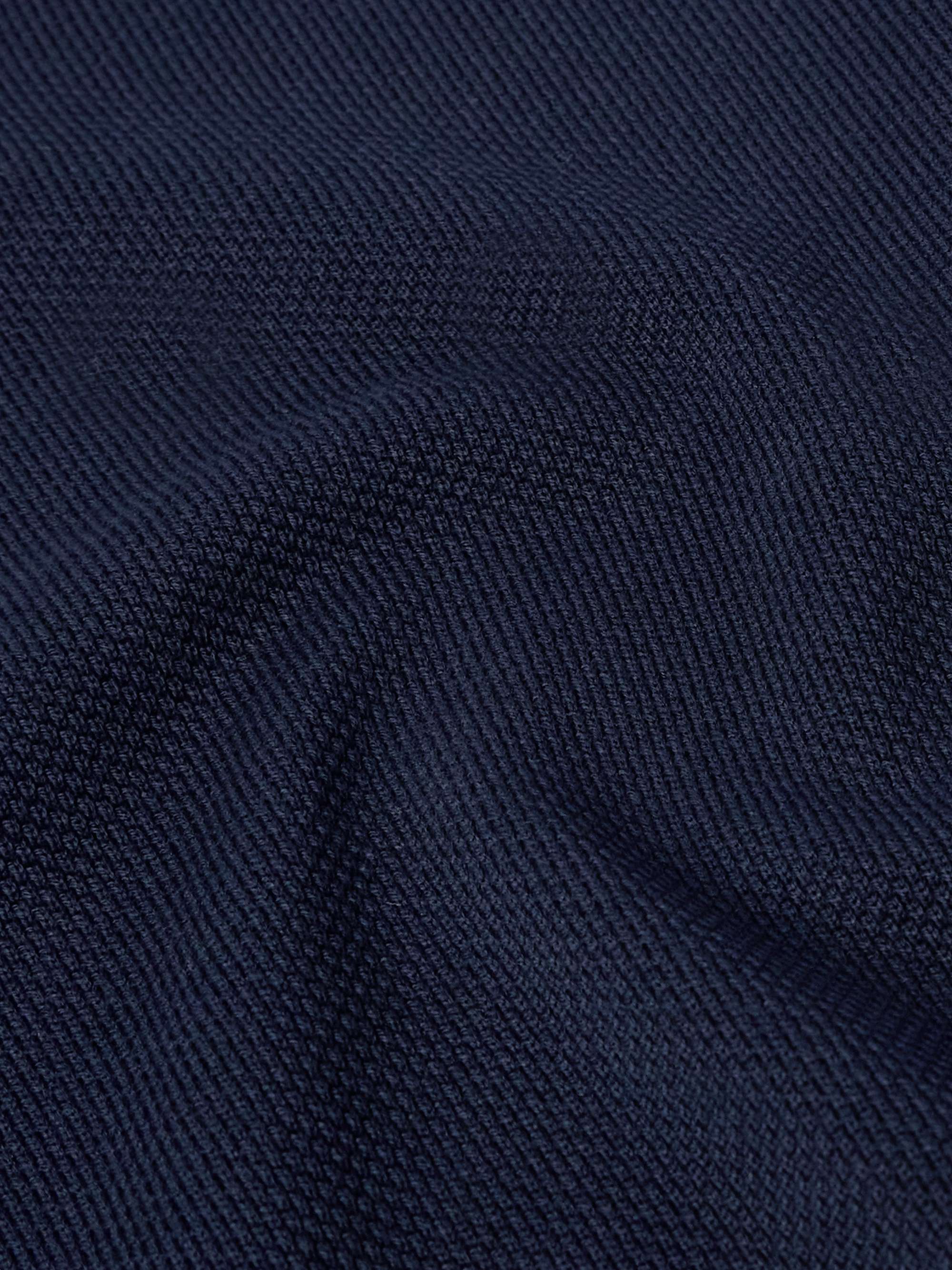 Cotton-Piqué Sweater view