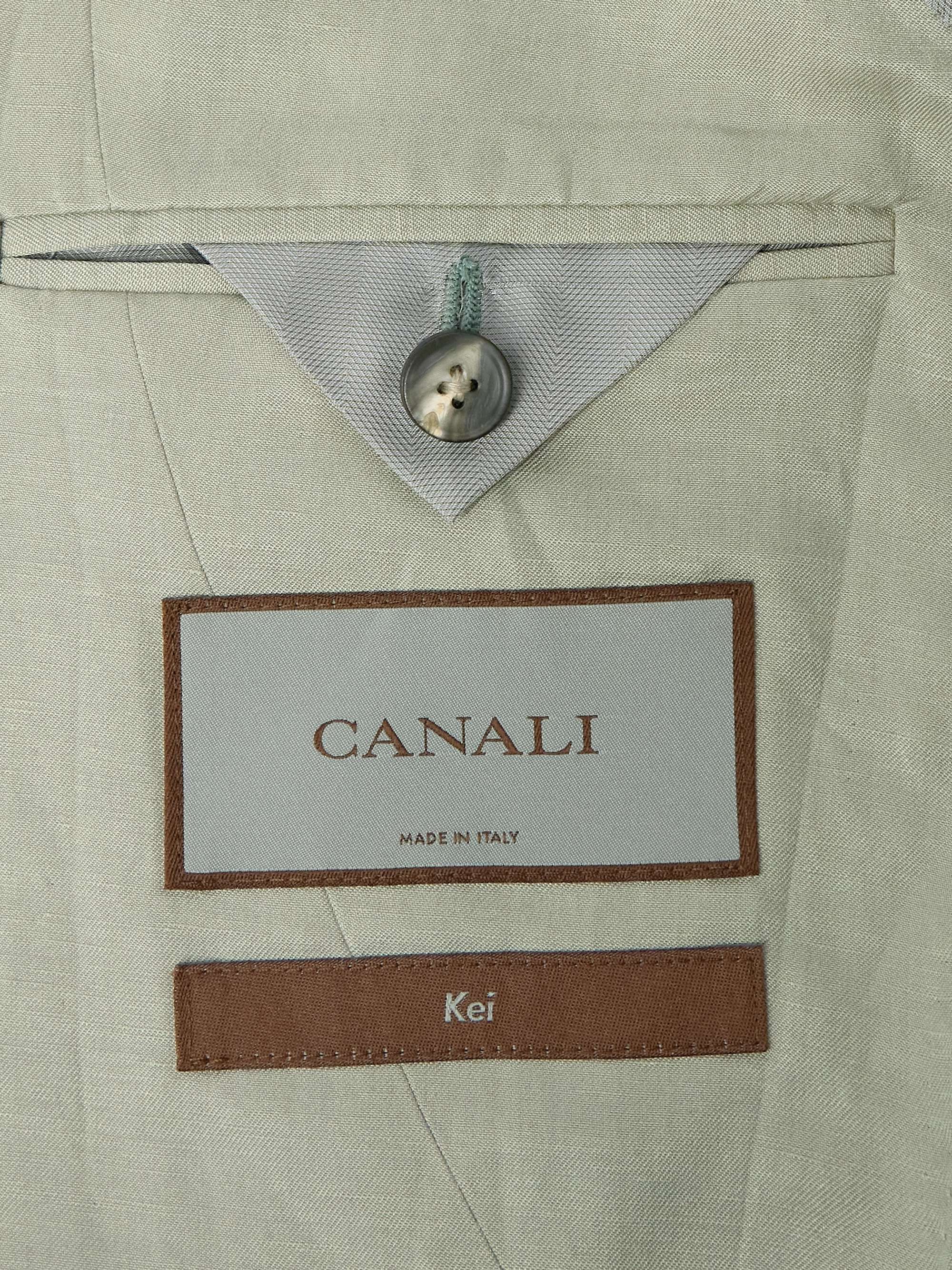 Kei Unstructured Linen and Silk-Blend Blazer view