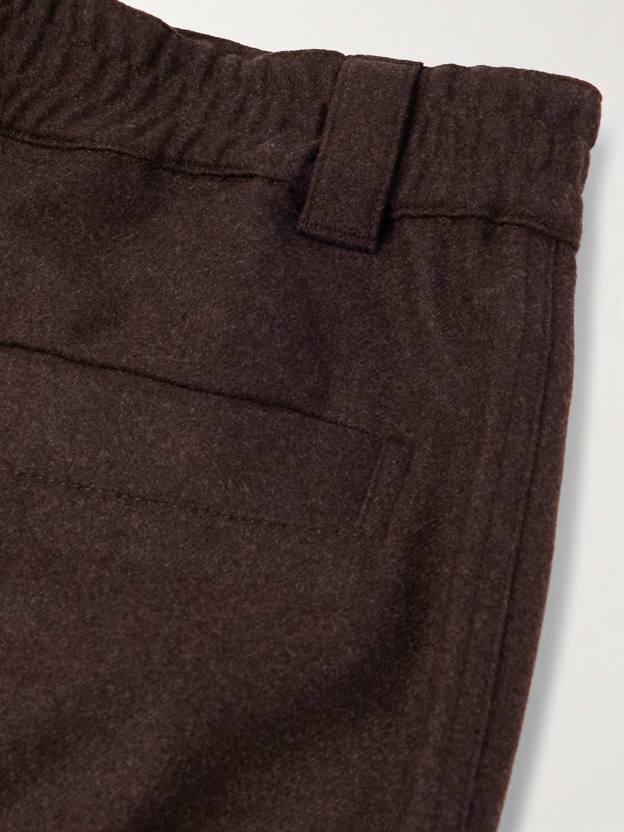 Reinga Straight-Leg Wish® Wool and Cashmere-Blend Trousers view