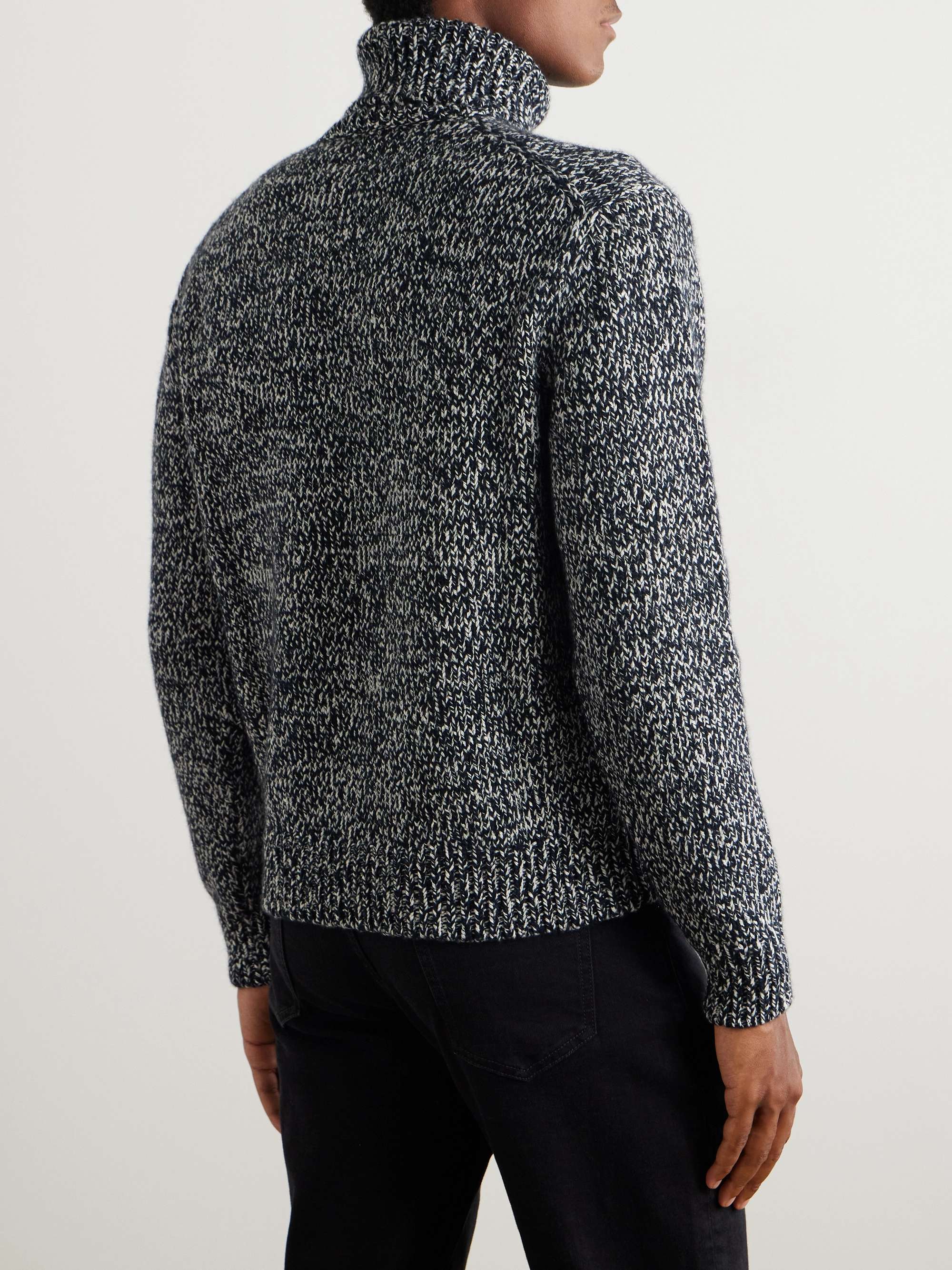 Alagana Cashmere-Blend Rollneck Sweater view