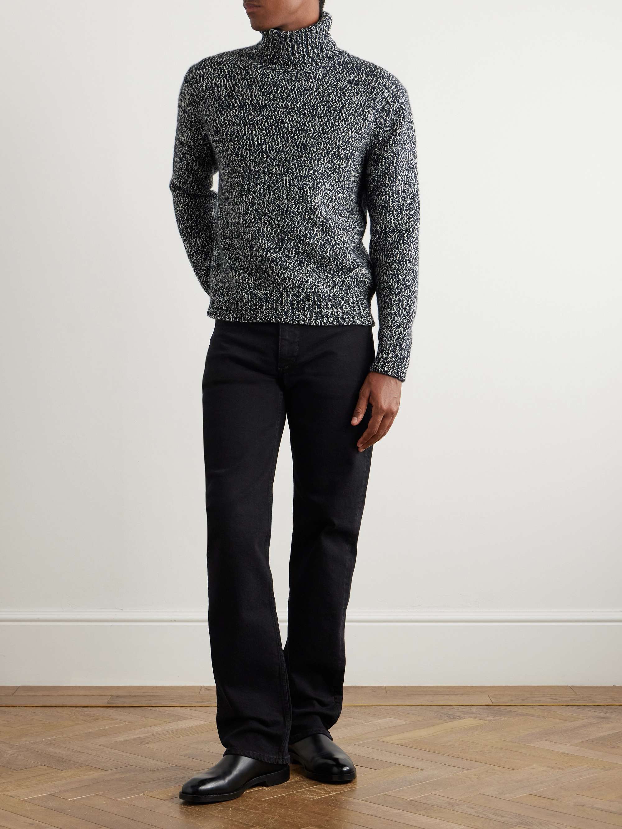 Alagana Cashmere-Blend Rollneck Sweater view