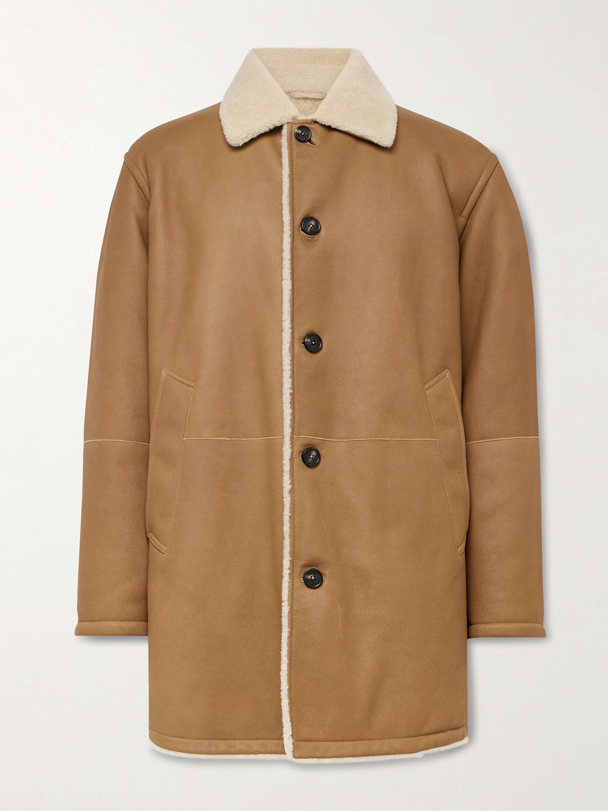 Alberto Shearling Coat view