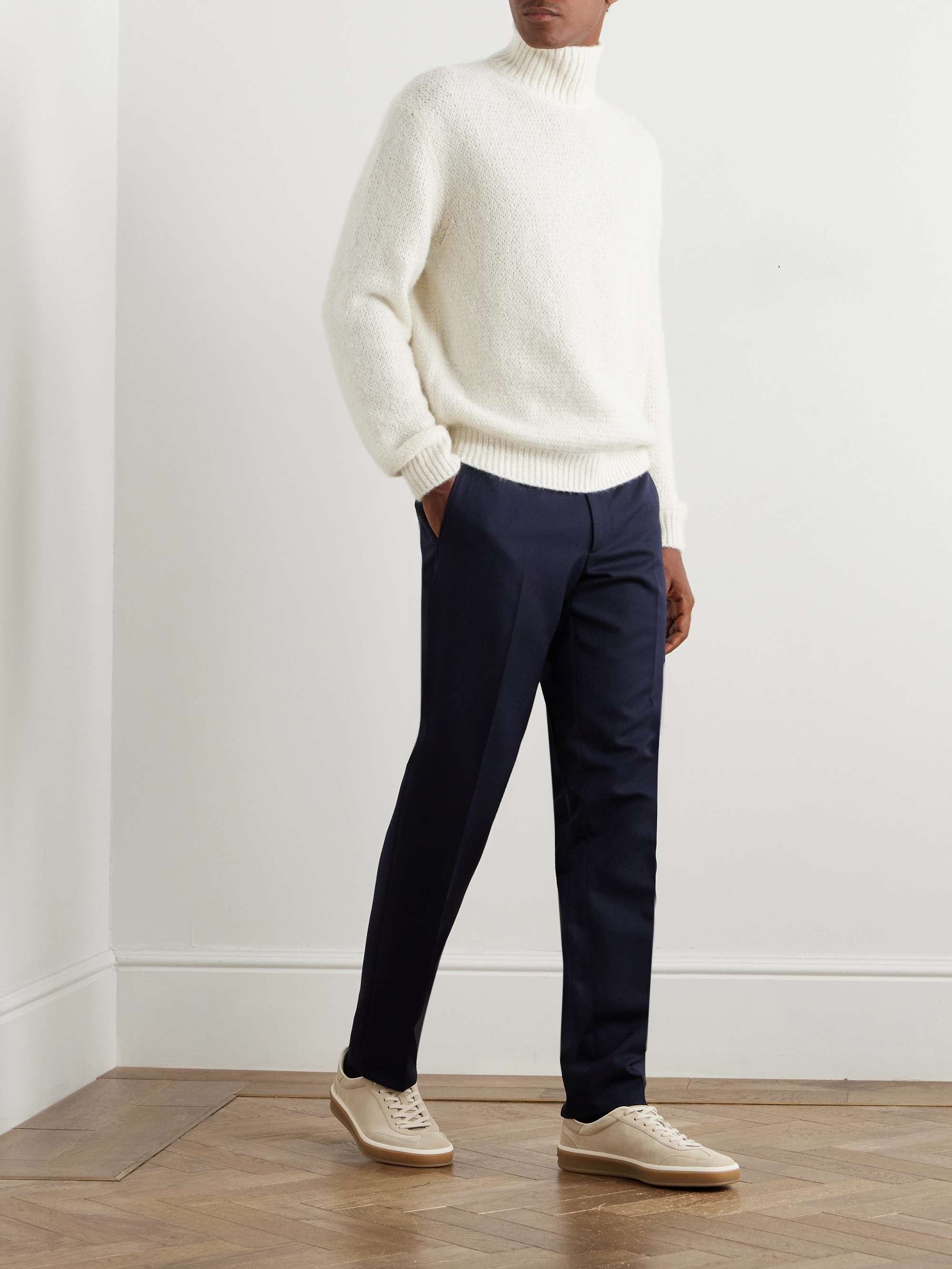Corno Bianco Cashmere Rollneck Sweater view