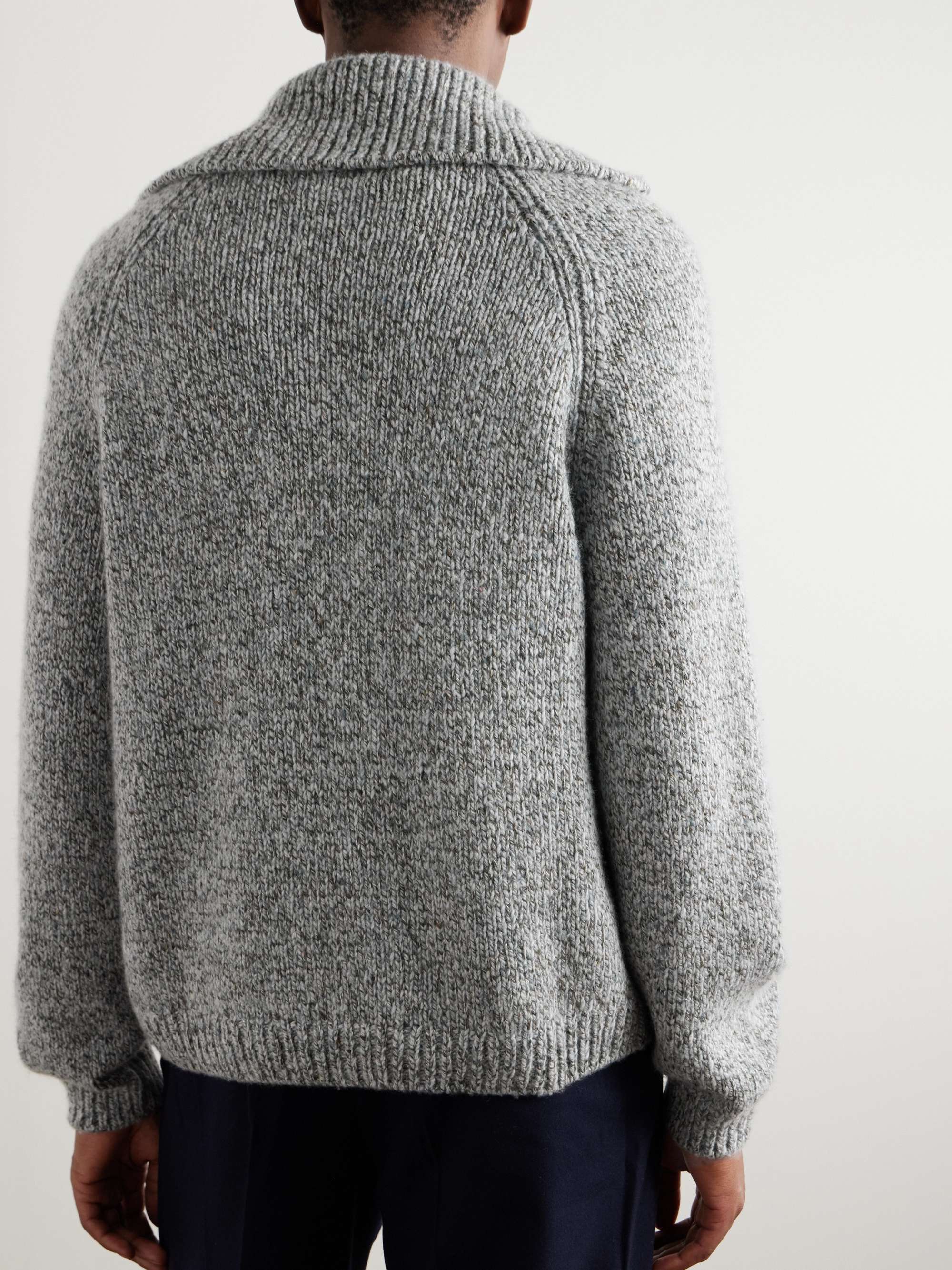 Alpe Meggiana Cashmere Half-Zip Sweater view