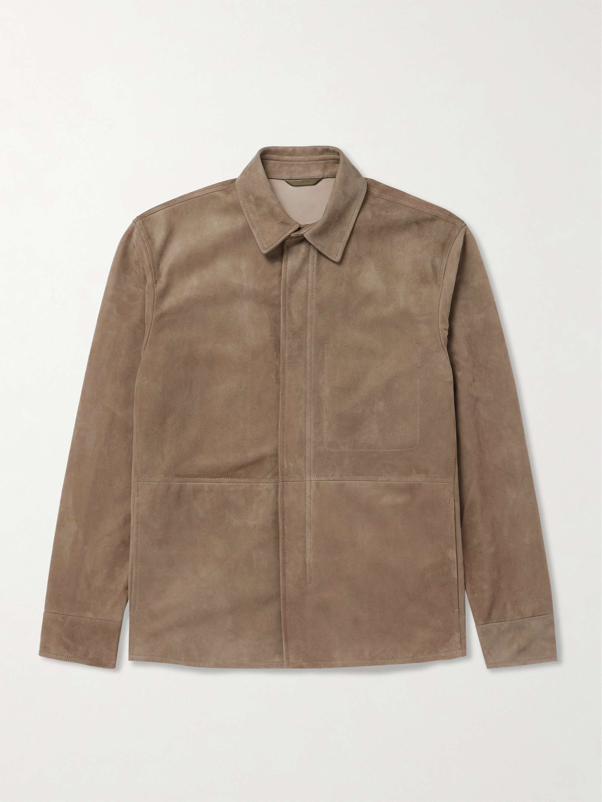 Kim Suede Overshirt view