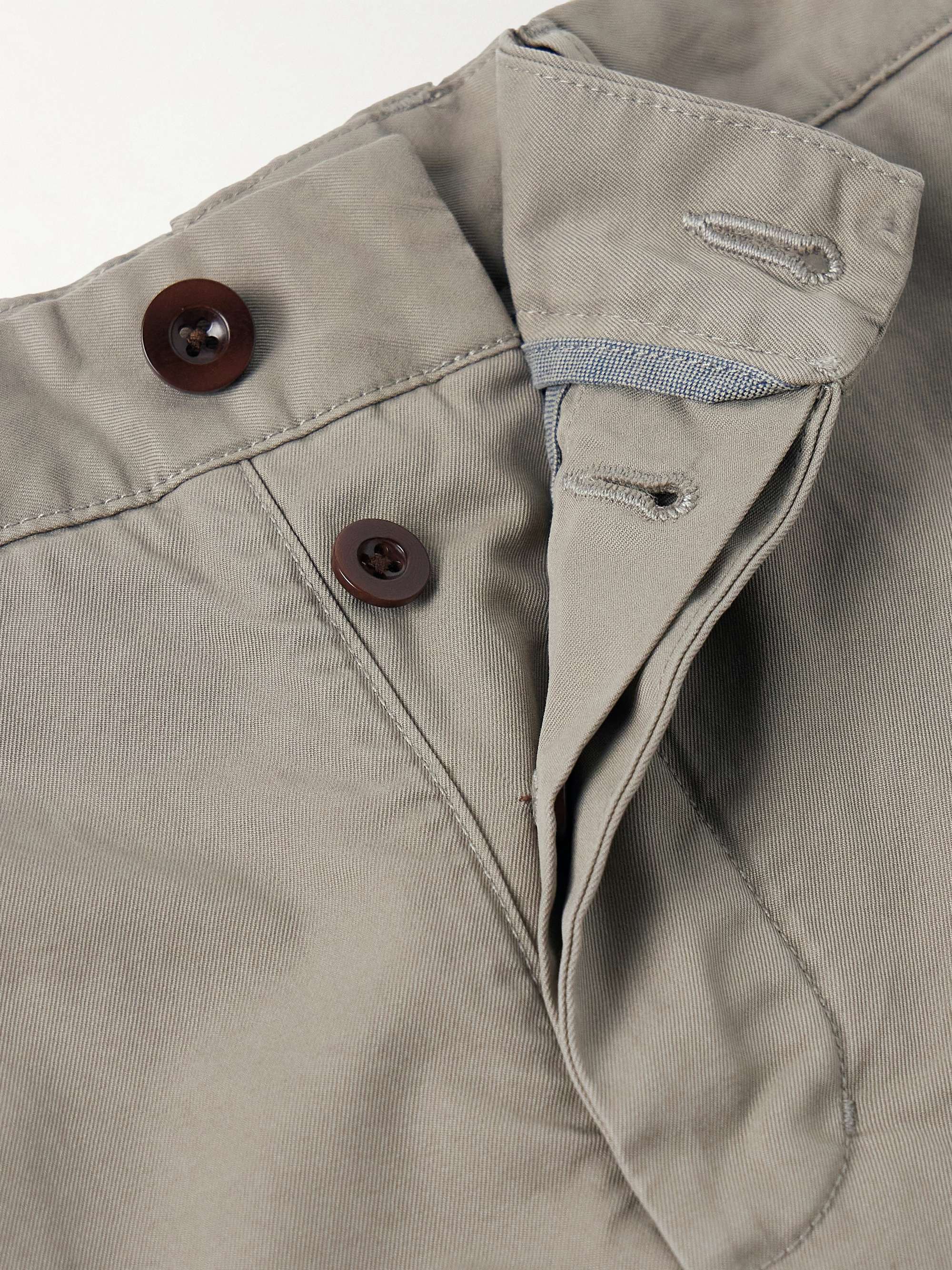 Field Slim-Fit Straight-Leg Garment-Dyed Cotton-Twill Chinos view