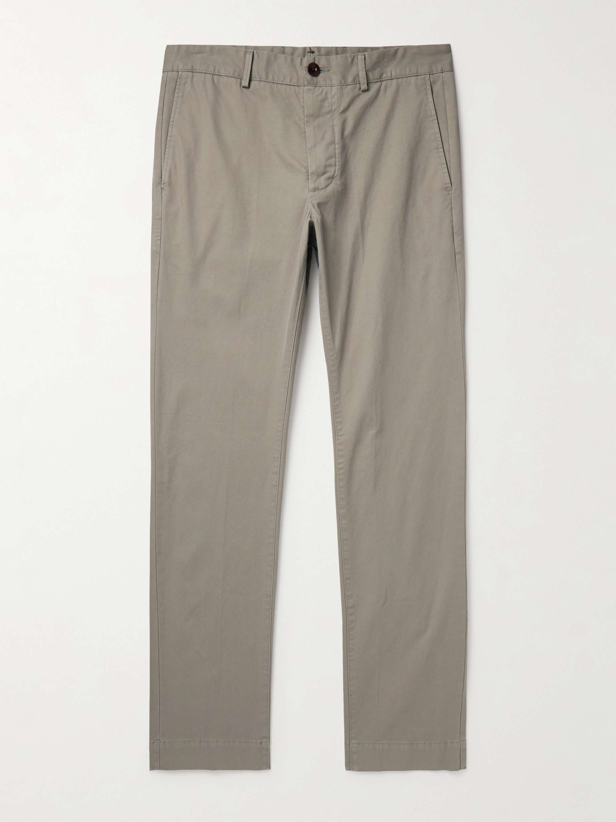 Field Slim-Fit Straight-Leg Garment-Dyed Cotton-Twill Chinos view