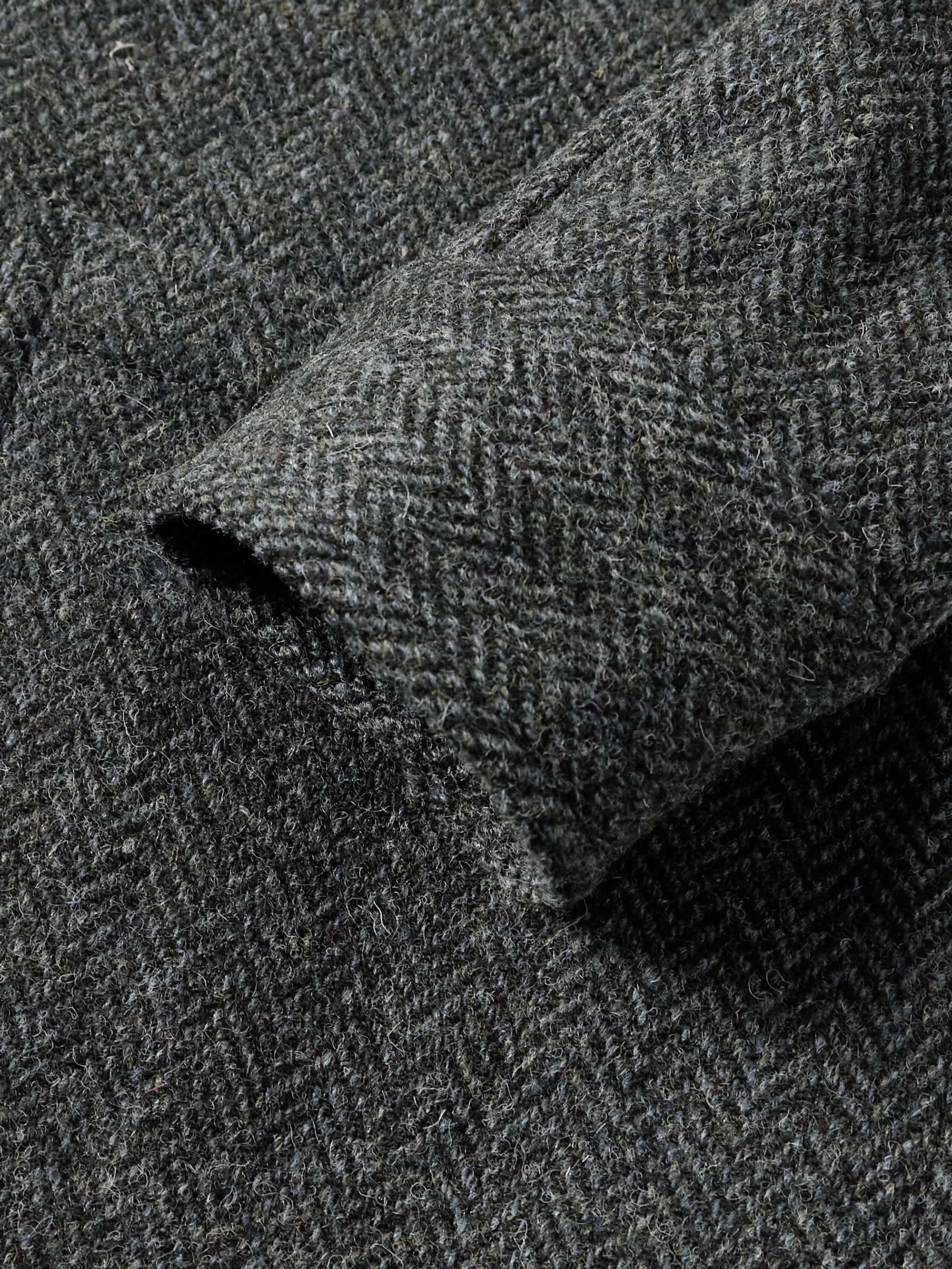 Herringbone Harris Tweed Chore Jacket view