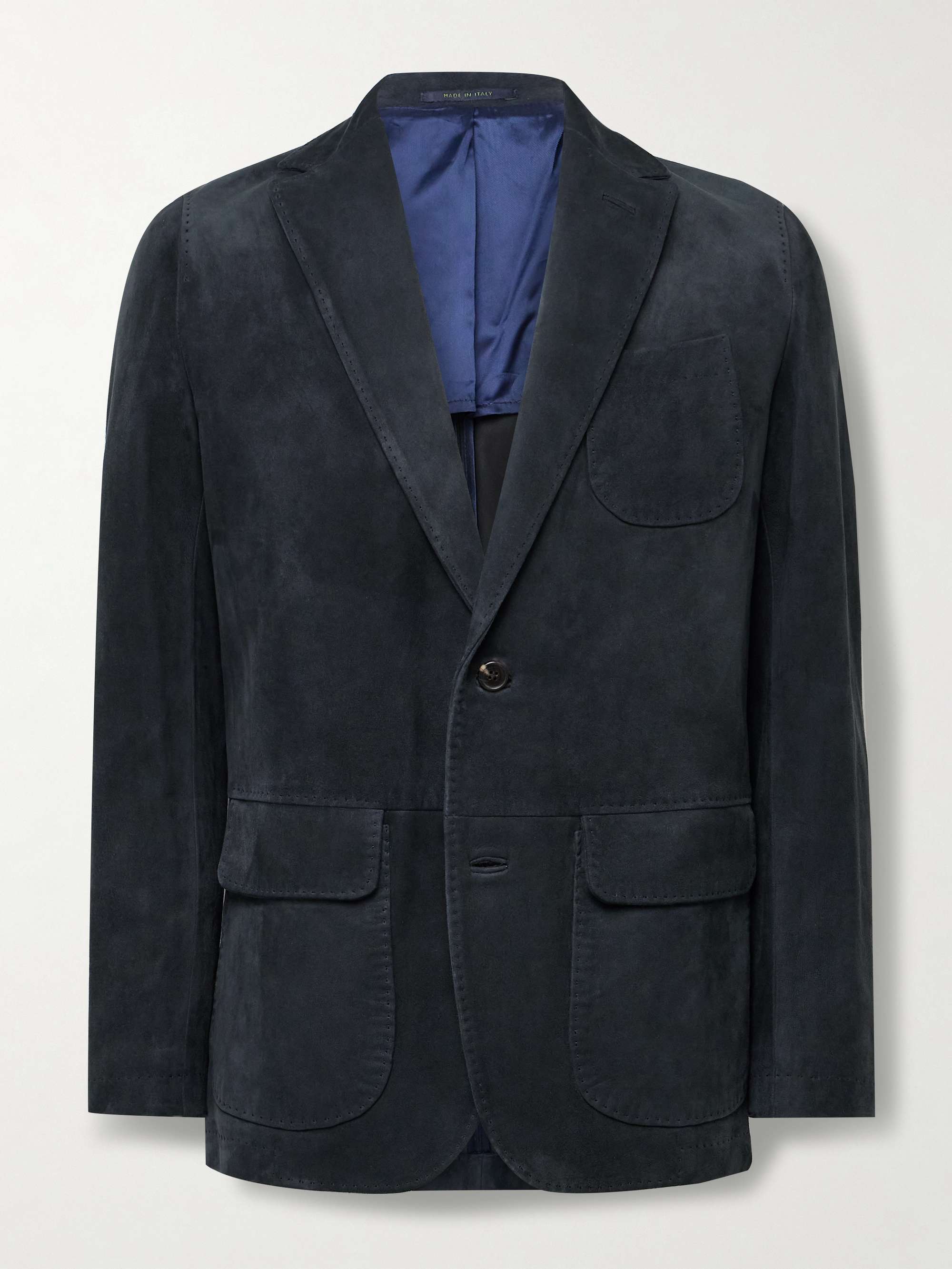 Butcher Unstructured Suede Blazer view