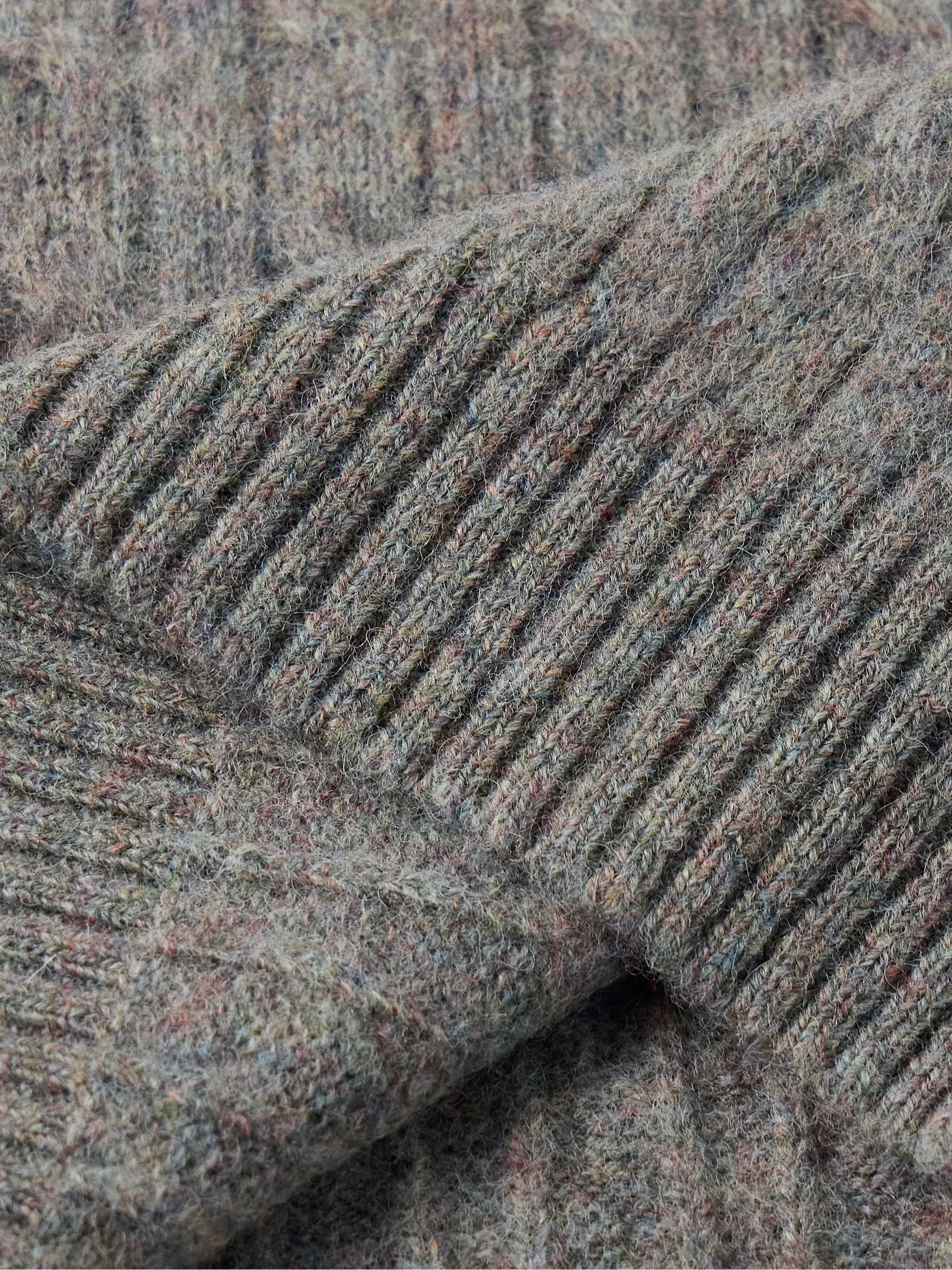 Cable-Knit Wool Sweater view