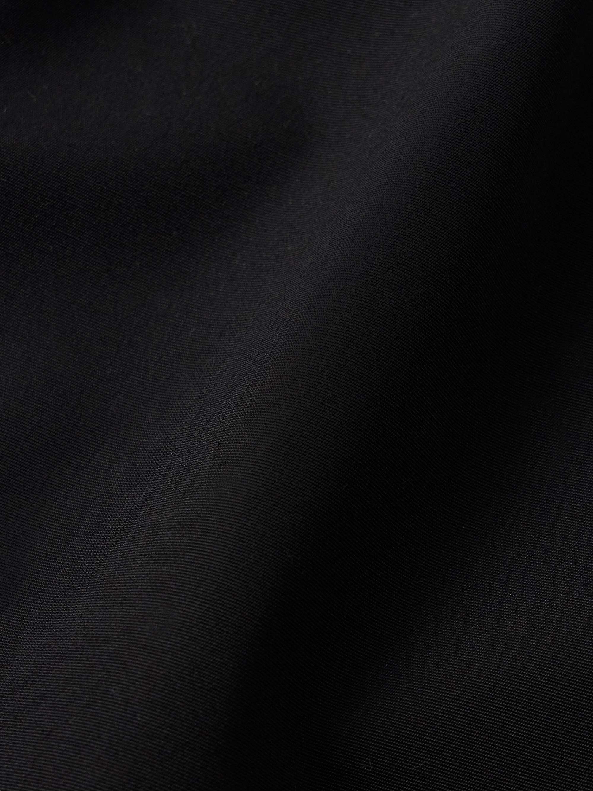 Straight-Leg Wool-Faille Drawstring Shorts view